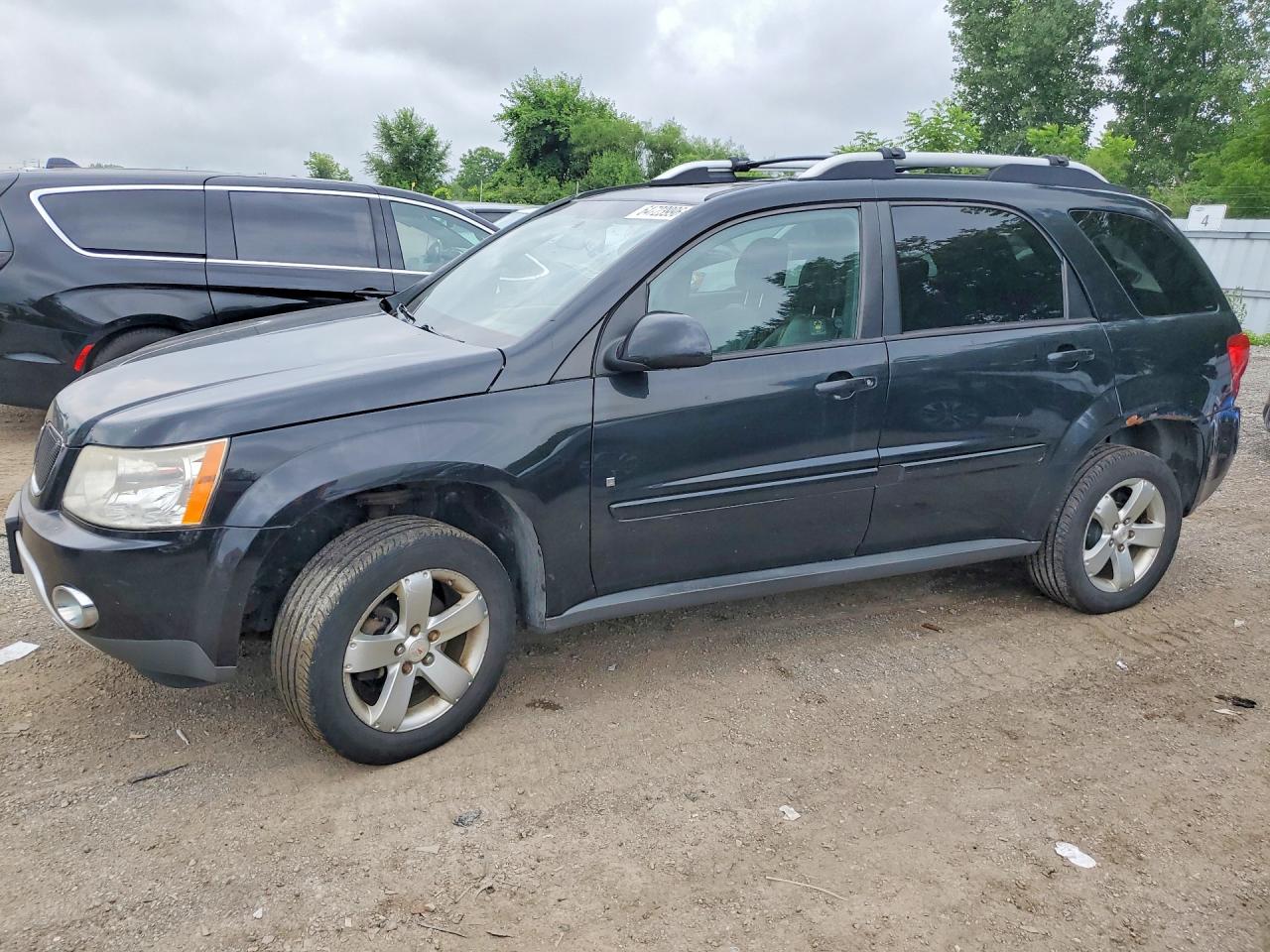 2007 Pontiac Torrent Black vin: 2CKDL63F276118573