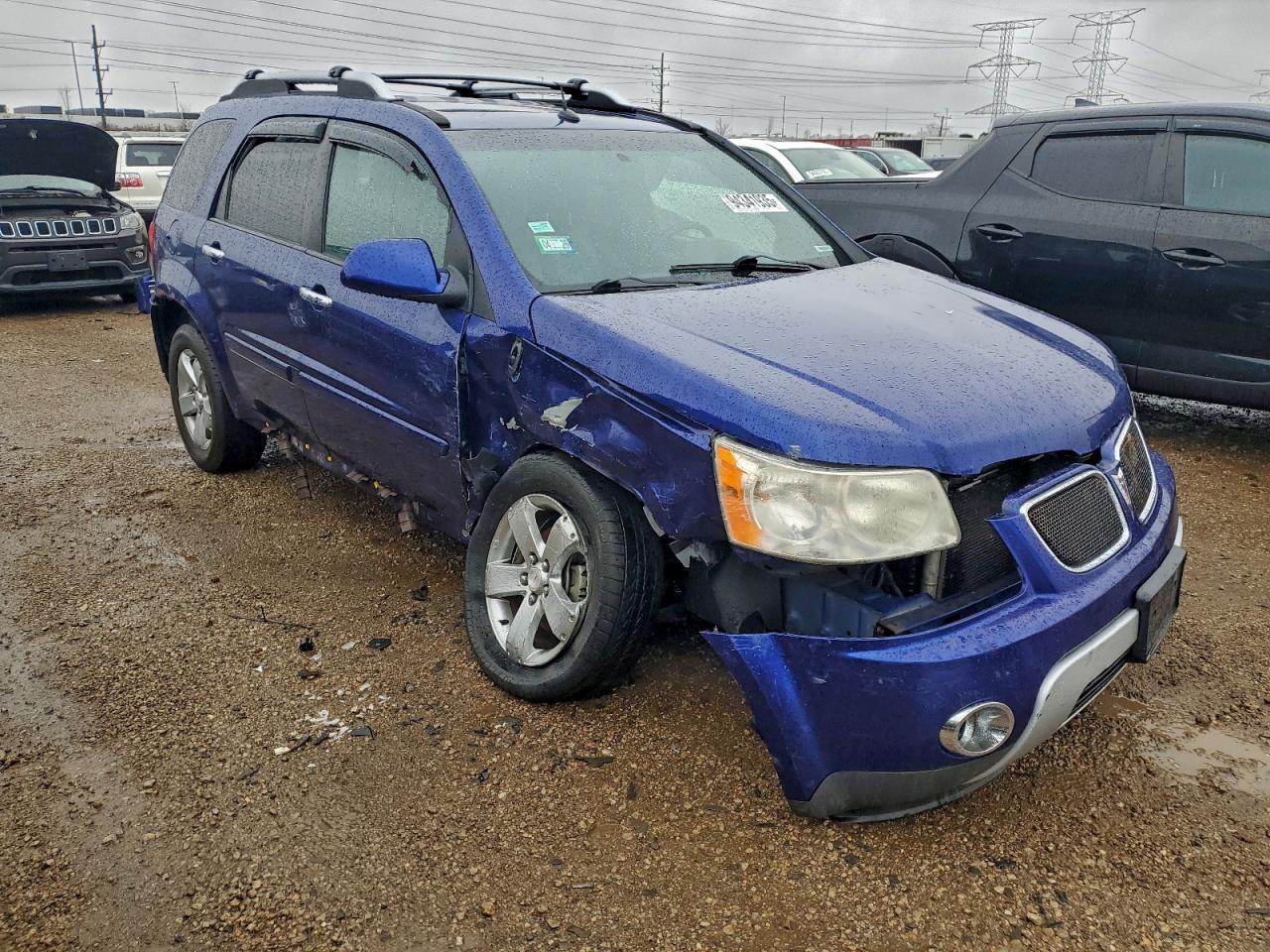 2006 Pontiac Torrent Blue vin: 2CKDL63F366028007
