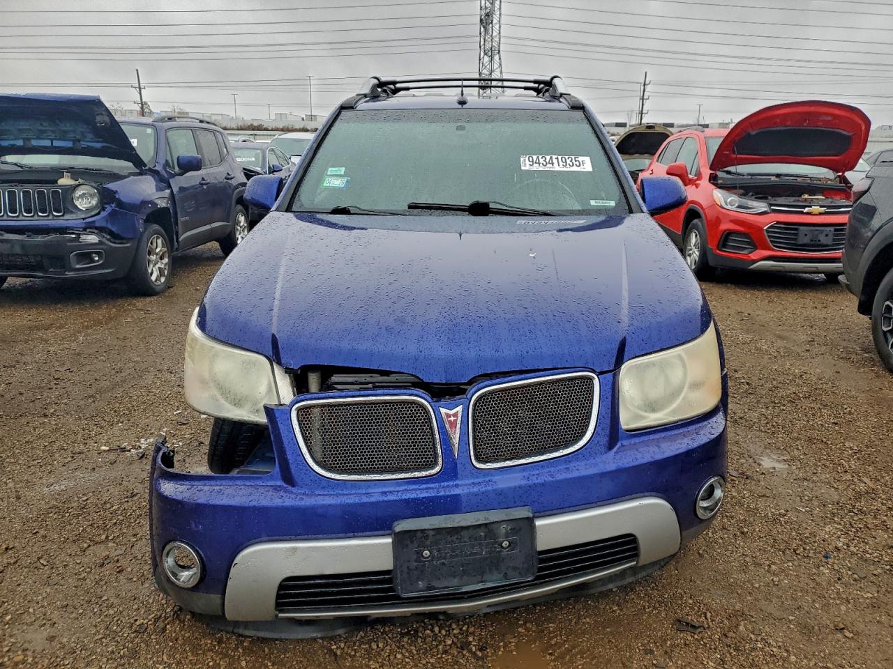 2006 Pontiac Torrent Blue vin: 2CKDL63F366028007