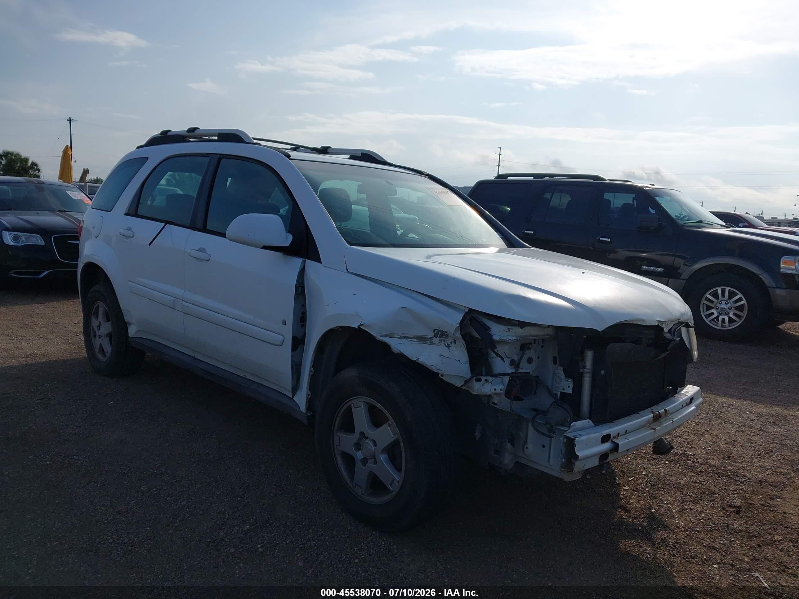 2007 Pontiac Torrent   Белый vin: 2CKDL63F376070193