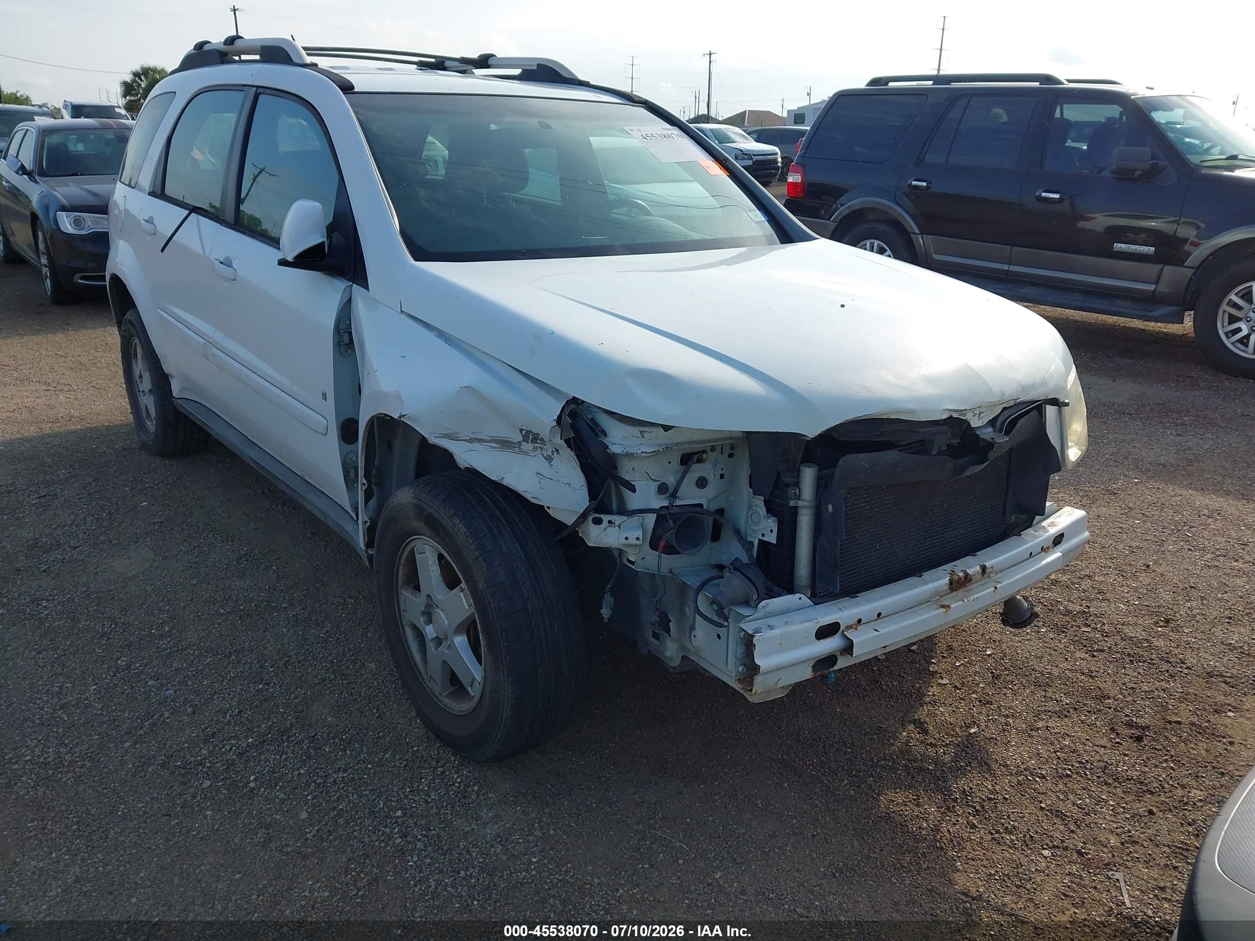2007 Pontiac Torrent   Белый vin: 2CKDL63F376070193