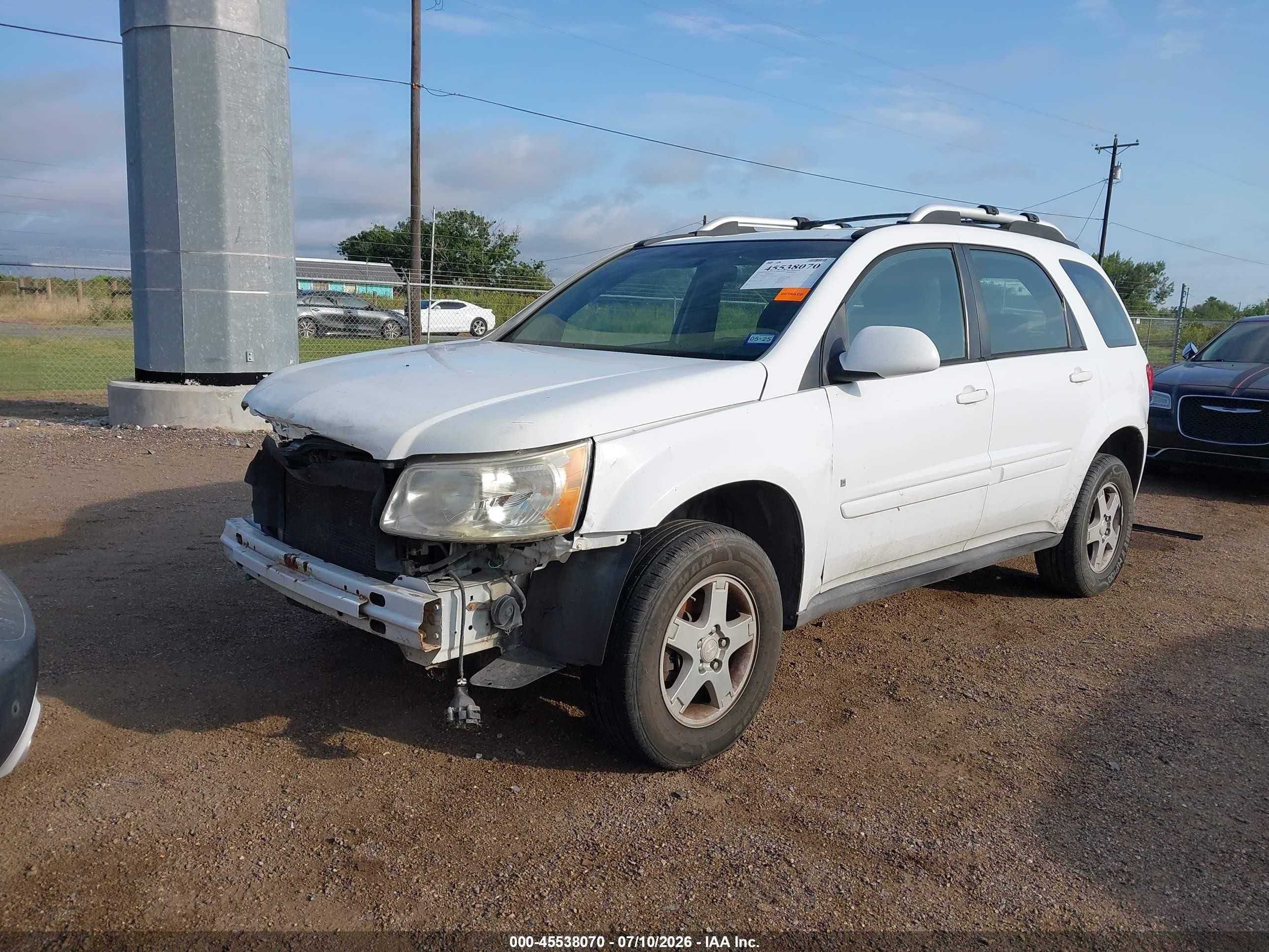 2007 Pontiac Torrent   Белый vin: 2CKDL63F376070193