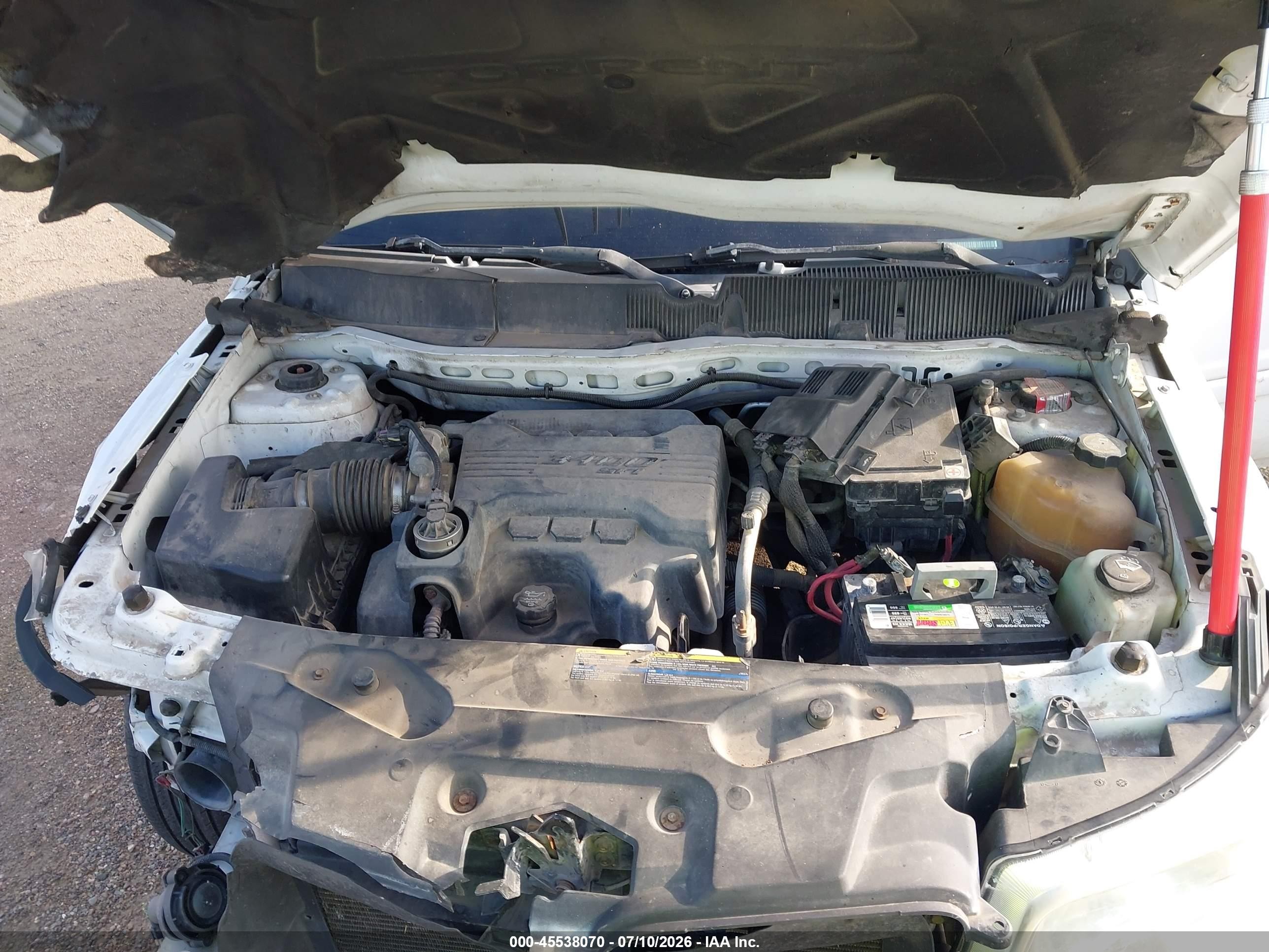 2007 Pontiac Torrent   Белый vin: 2CKDL63F376070193