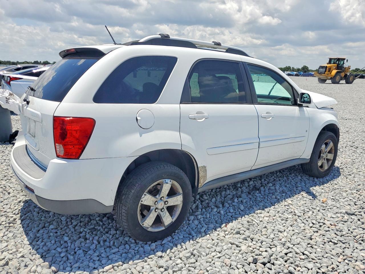2007 Pontiac Torrent White vin: 2CKDL63F476108076