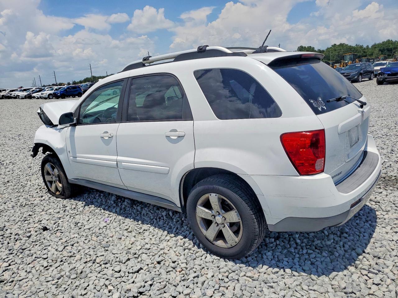 2007 Pontiac Torrent White vin: 2CKDL63F476108076