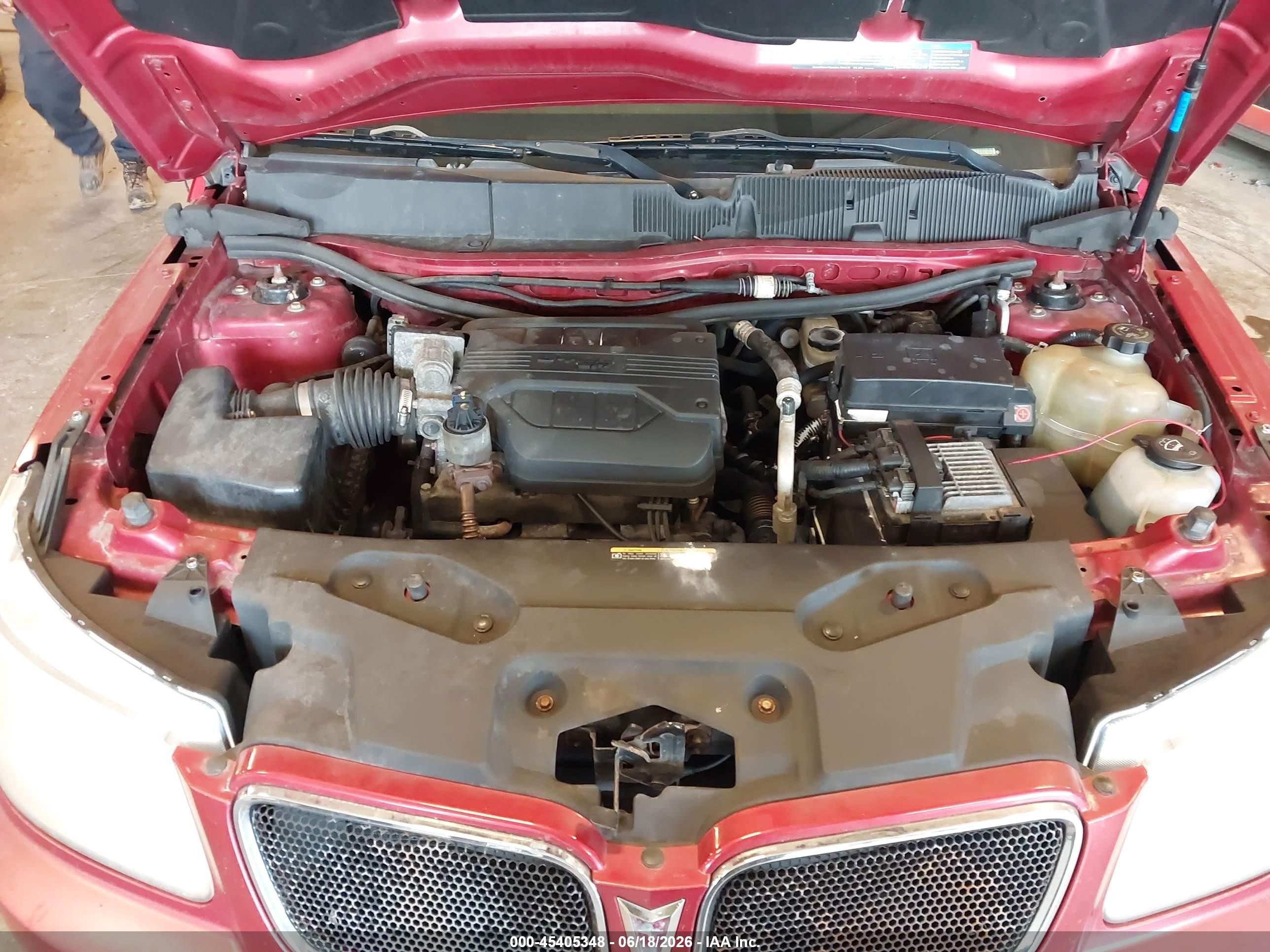 2006 Pontiac Torrent   Red vin: 2CKDL63F566042846