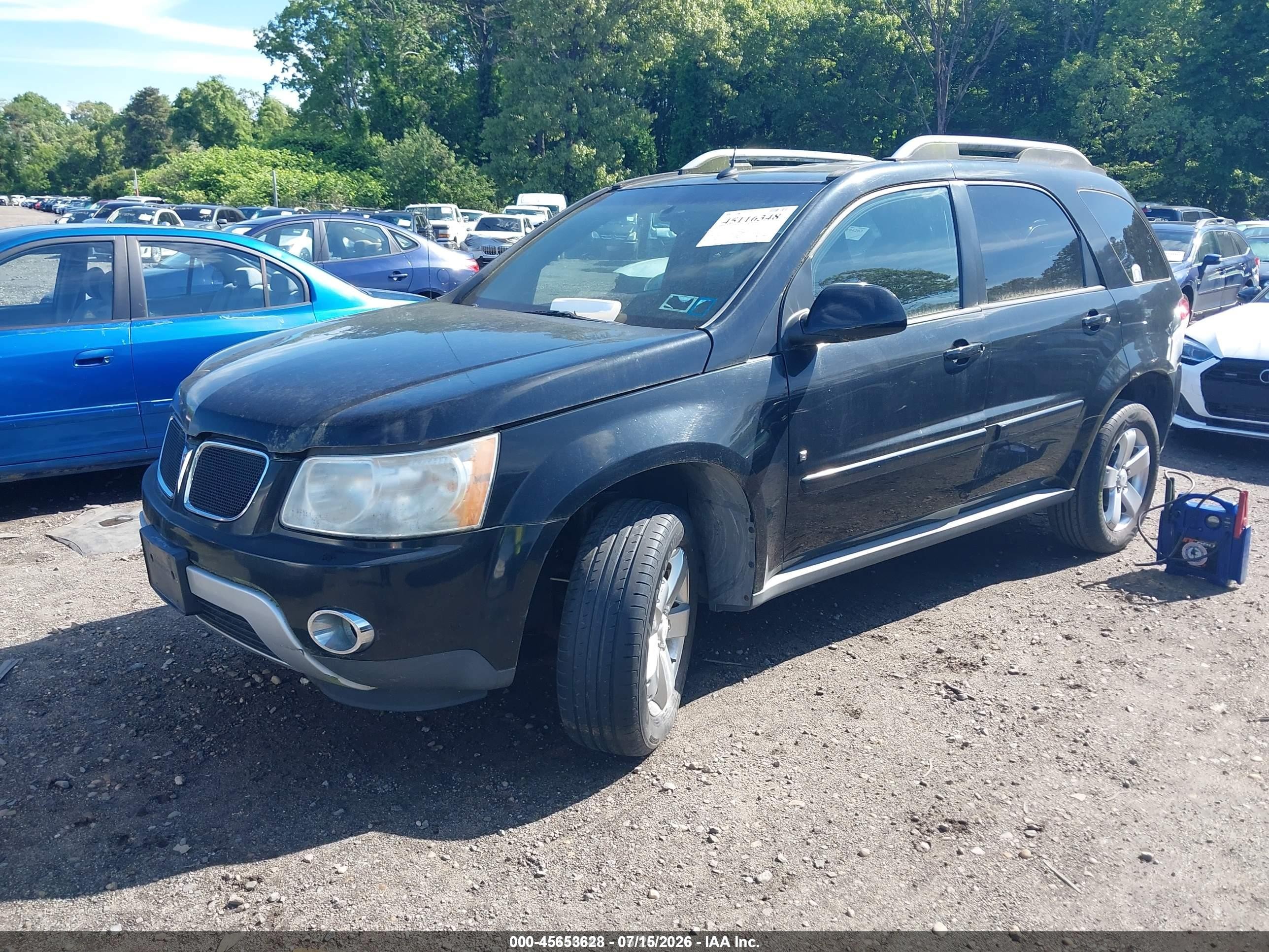 2006 Pontiac Torrent   Black vin: 2CKDL63F566086703