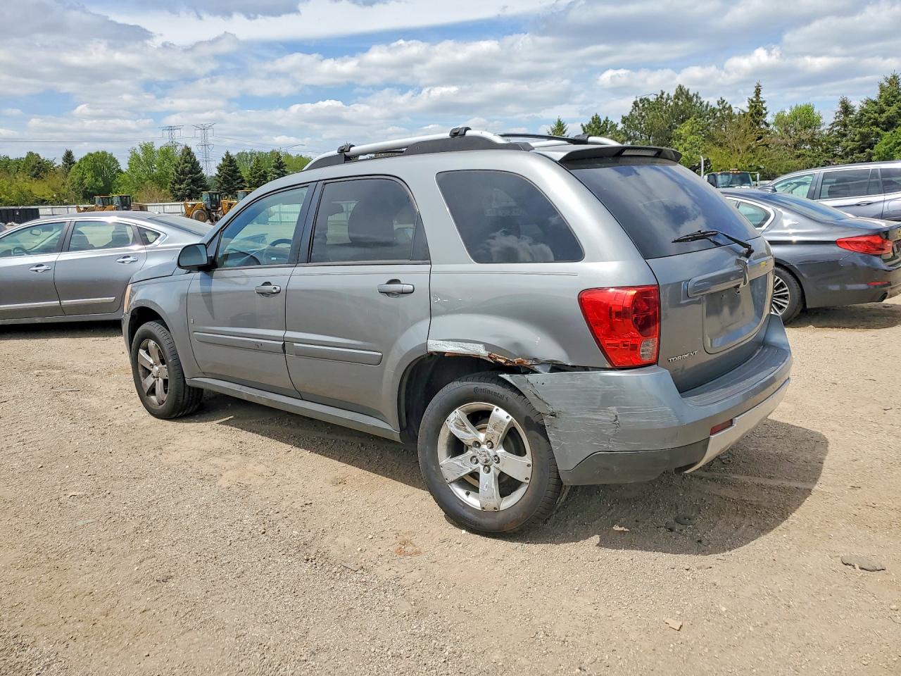 2006 Pontiac Torrent Gray vin: 2CKDL63F566123474
