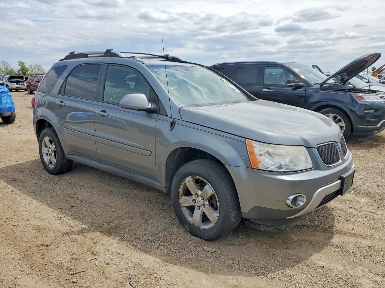 2006 Pontiac Torrent Gray vin: 2CKDL63F566123474