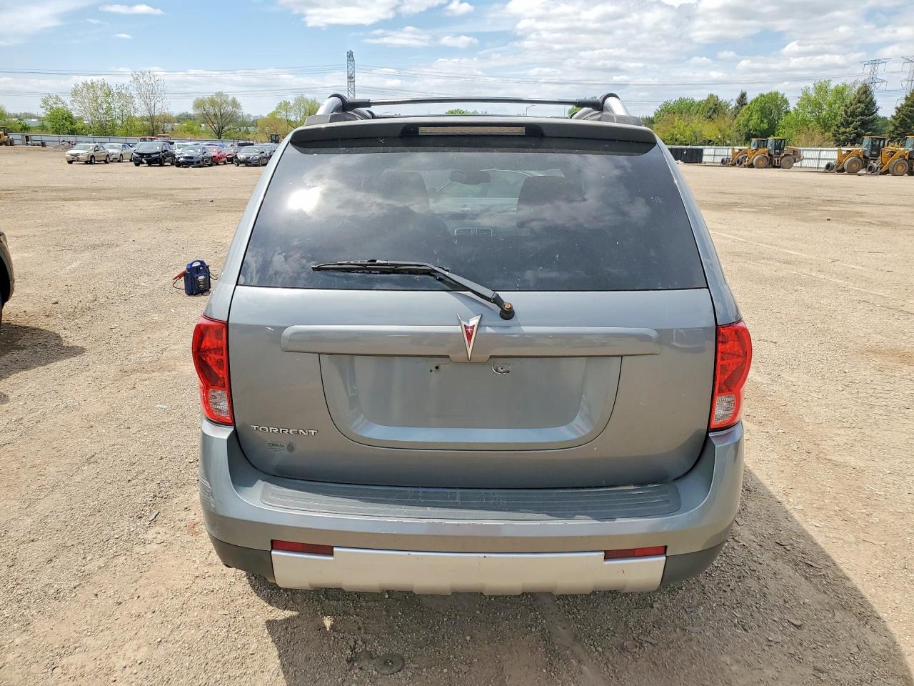 2006 Pontiac Torrent Gray vin: 2CKDL63F566123474