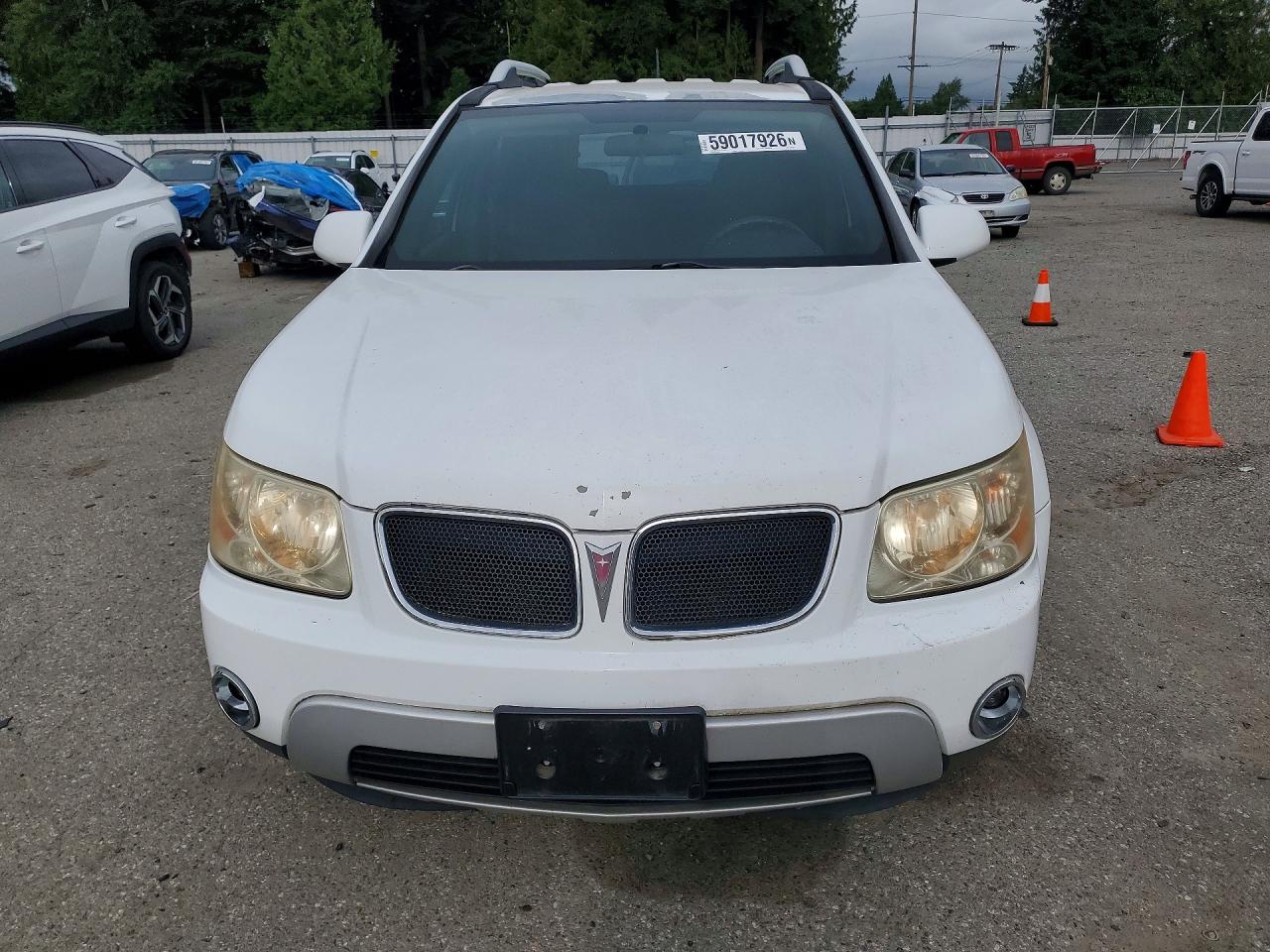 2007 Pontiac Torrent Белый vin: 2CKDL63F576044064