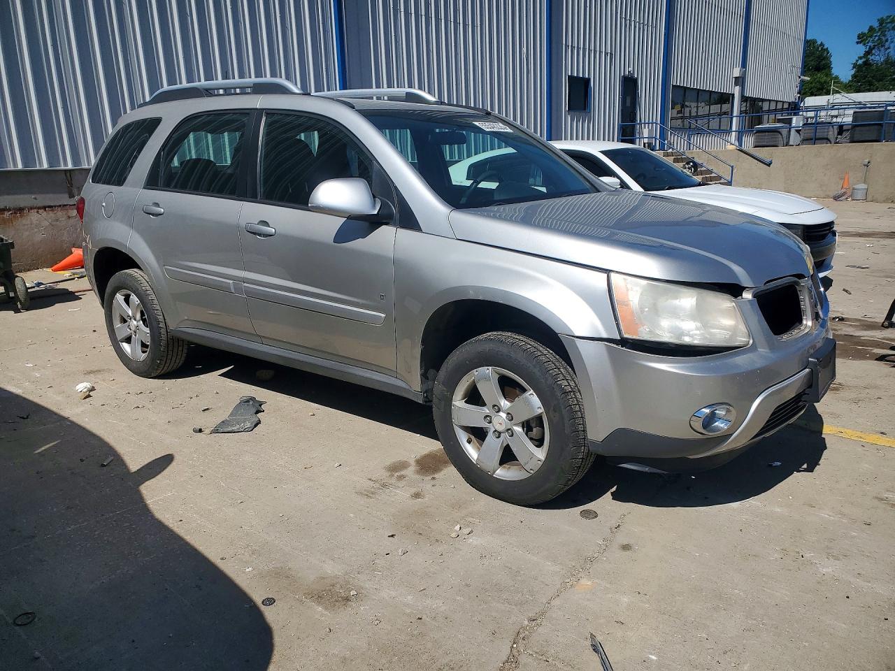2007 Pontiac Torrent Silver vin: 2CKDL63F576085097