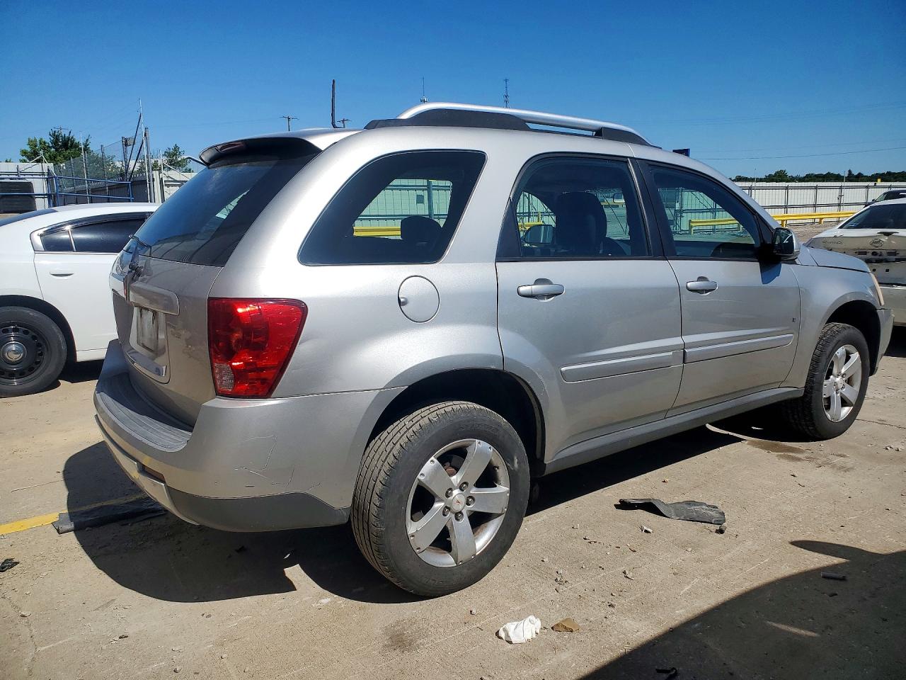 2007 Pontiac Torrent Silver vin: 2CKDL63F576085097