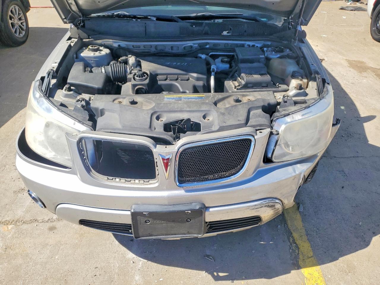 2007 Pontiac Torrent Silver vin: 2CKDL63F576085097