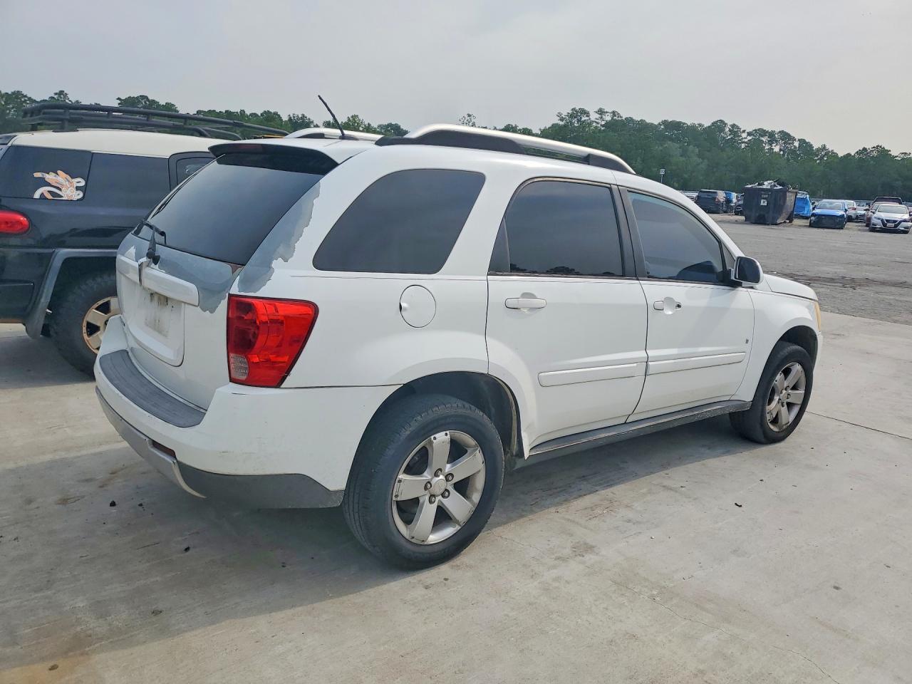2007 Pontiac Torrent White vin: 2CKDL63F676054165