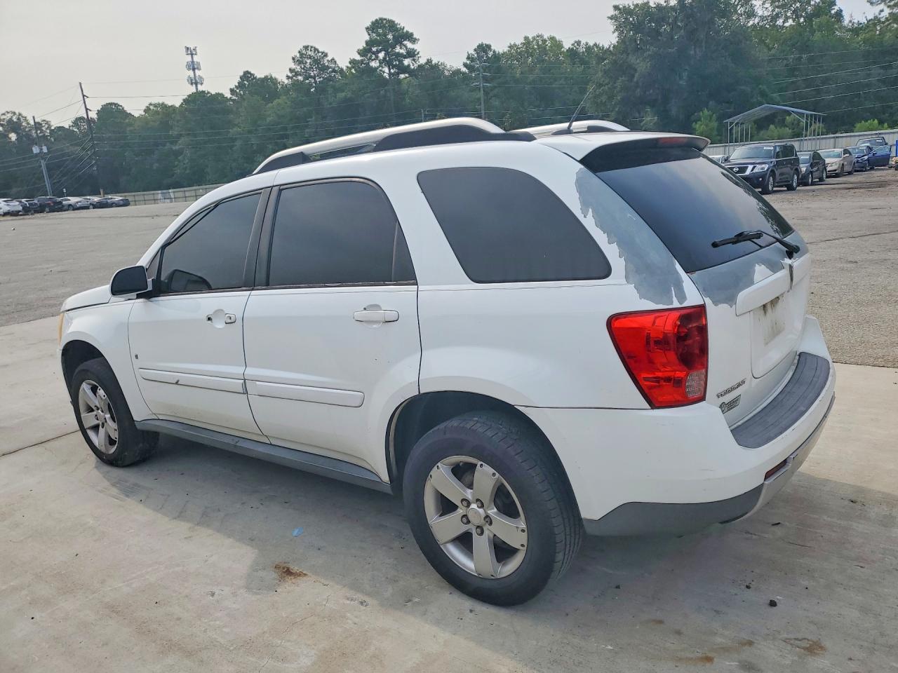 2007 Pontiac Torrent White vin: 2CKDL63F676054165