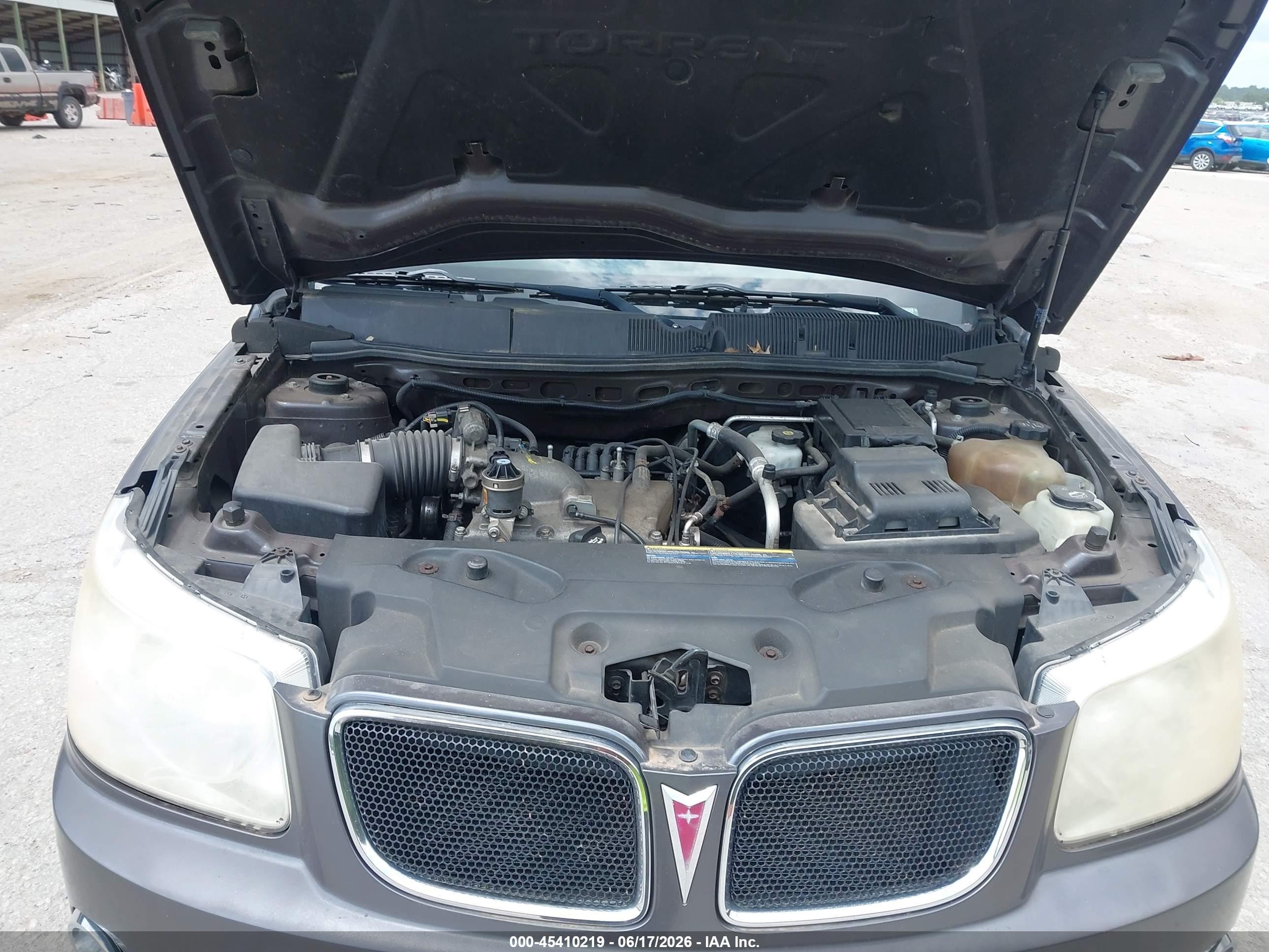 2007 Pontiac Torrent   Gray vin: 2CKDL63F676067918