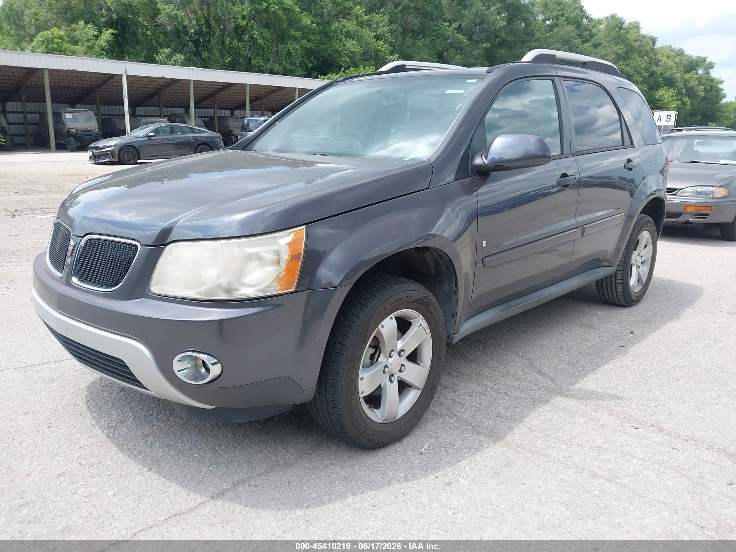 2007 Pontiac Torrent   Gray vin: 2CKDL63F676067918