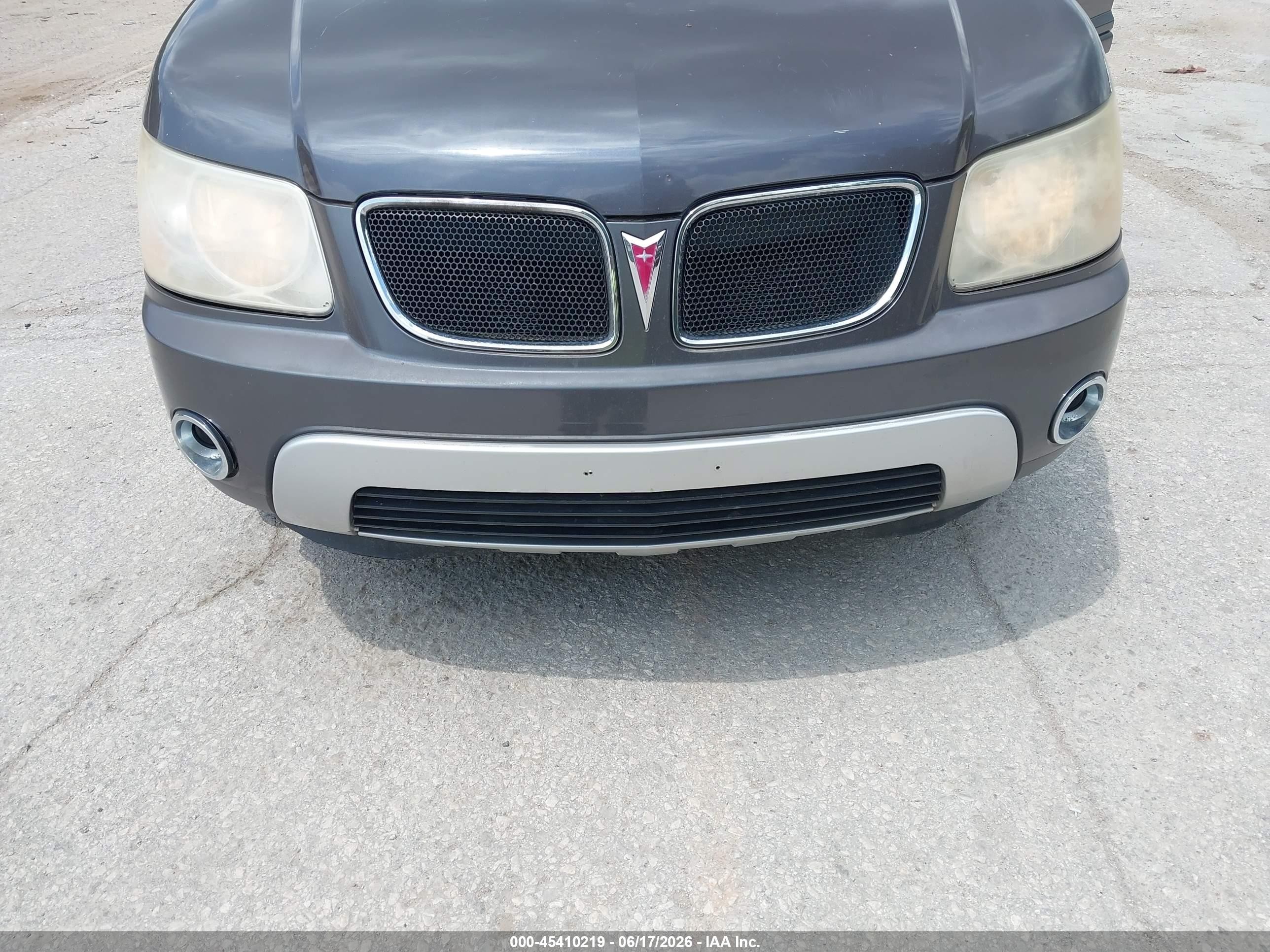 2007 Pontiac Torrent   Gray vin: 2CKDL63F676067918