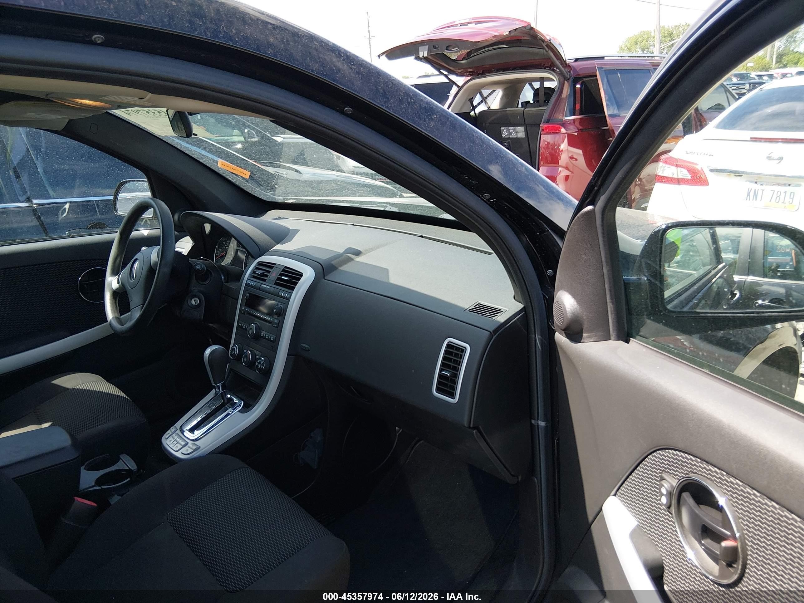 2007 Pontiac Torrent   Black vin: 2CKDL63F776083223