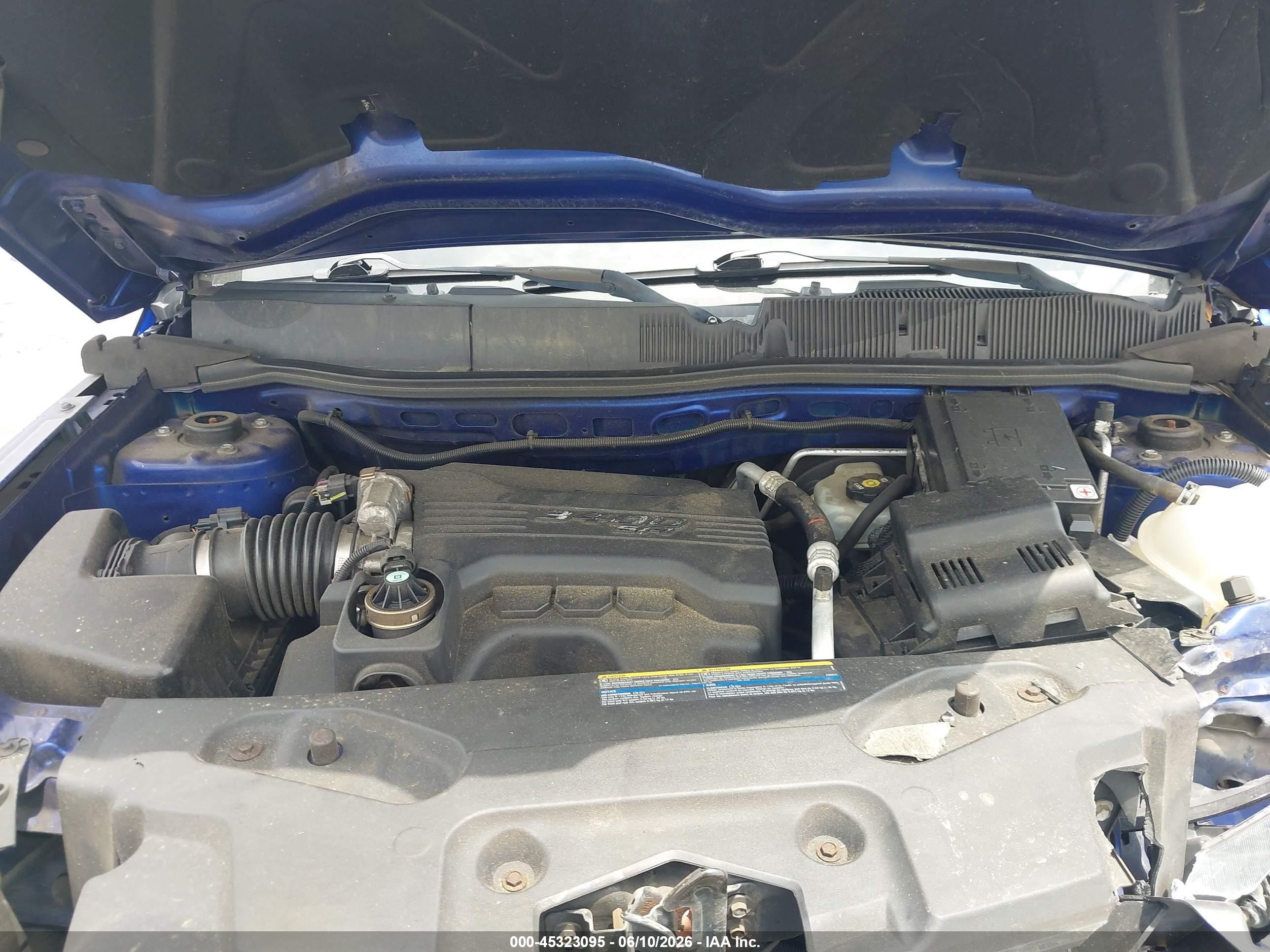 2007 Pontiac Torrent   Blue vin: 2CKDL63F876022575