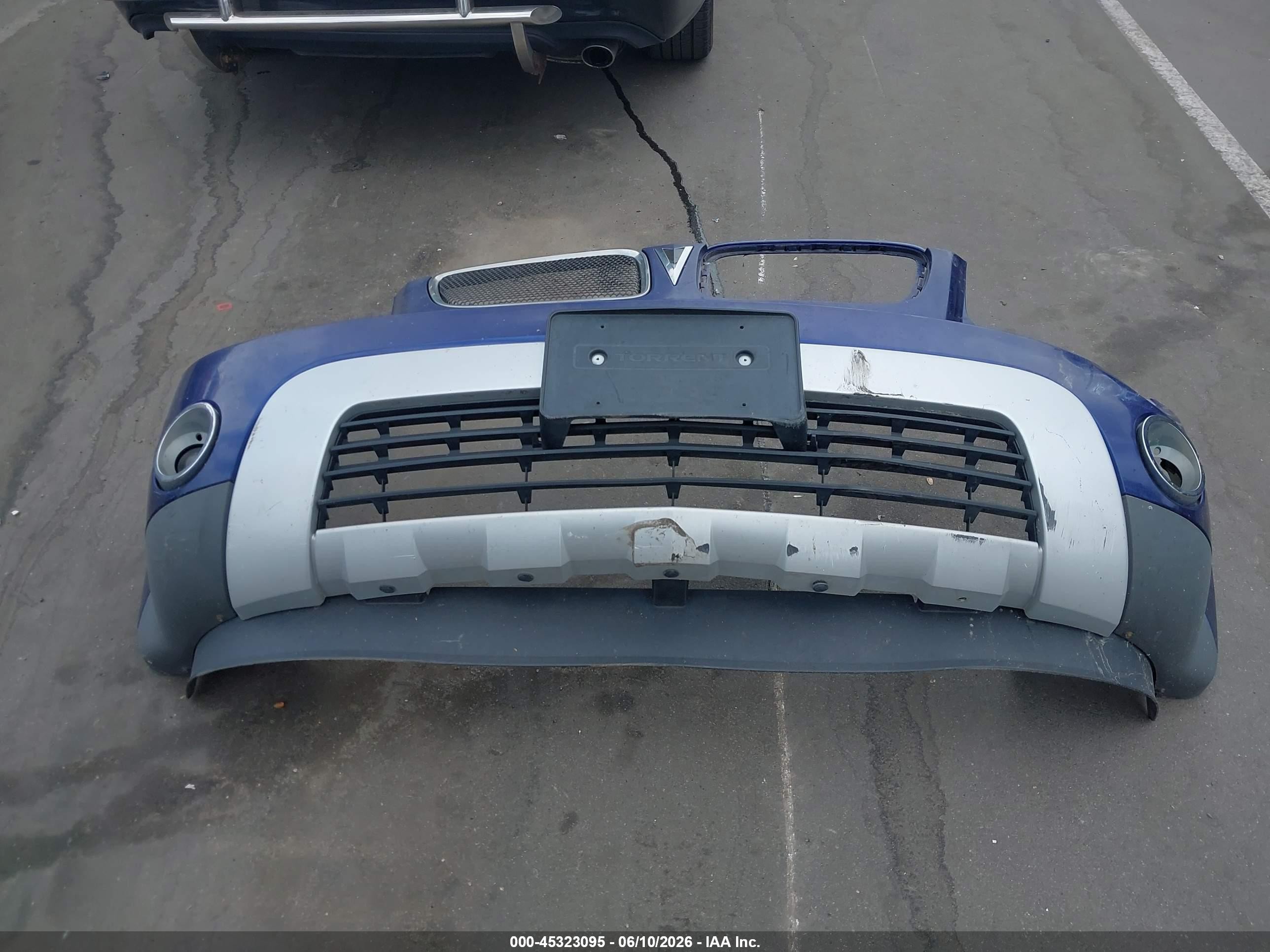 2007 Pontiac Torrent   Blue vin: 2CKDL63F876022575