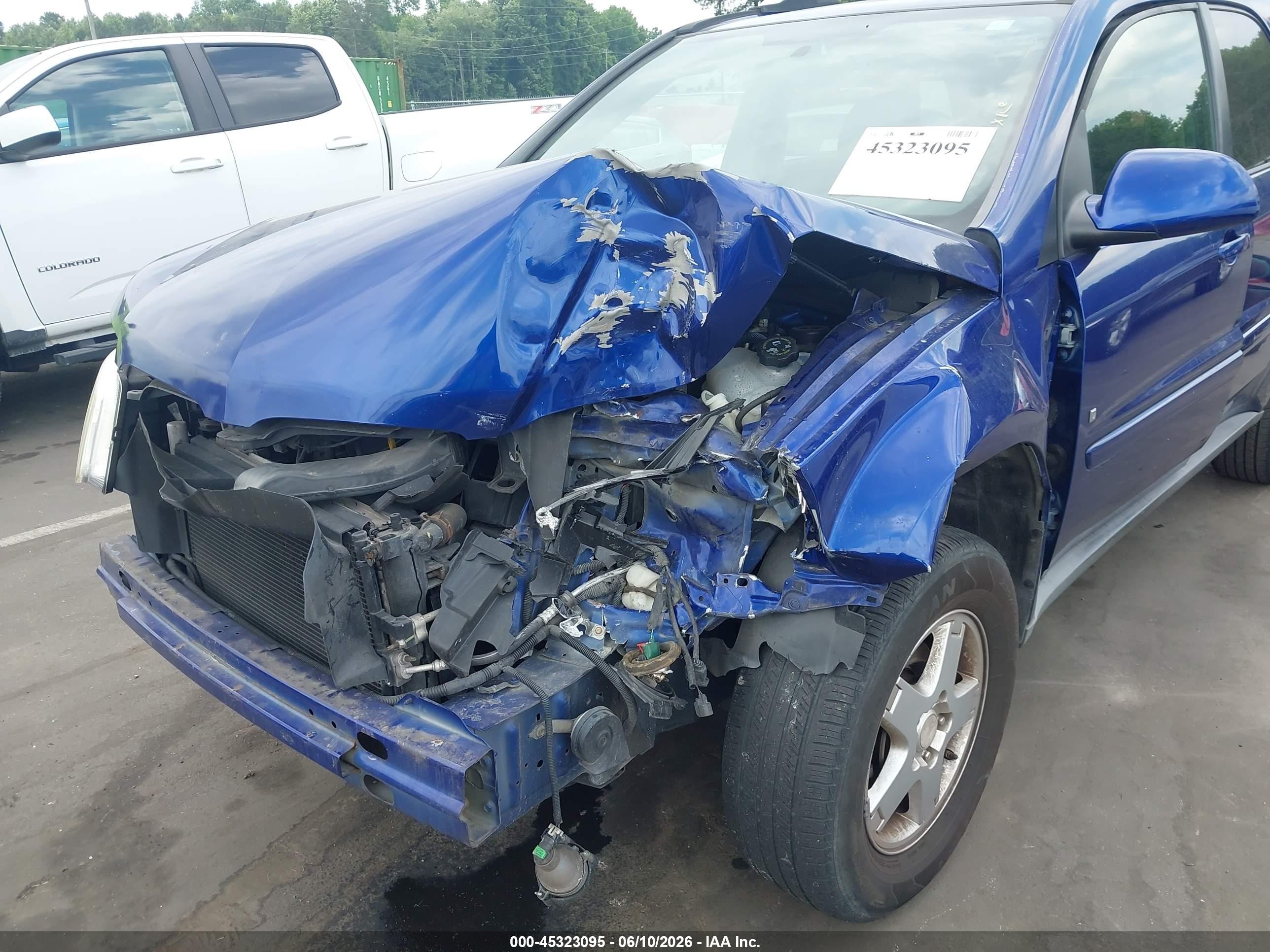 2007 Pontiac Torrent   Blue vin: 2CKDL63F876022575