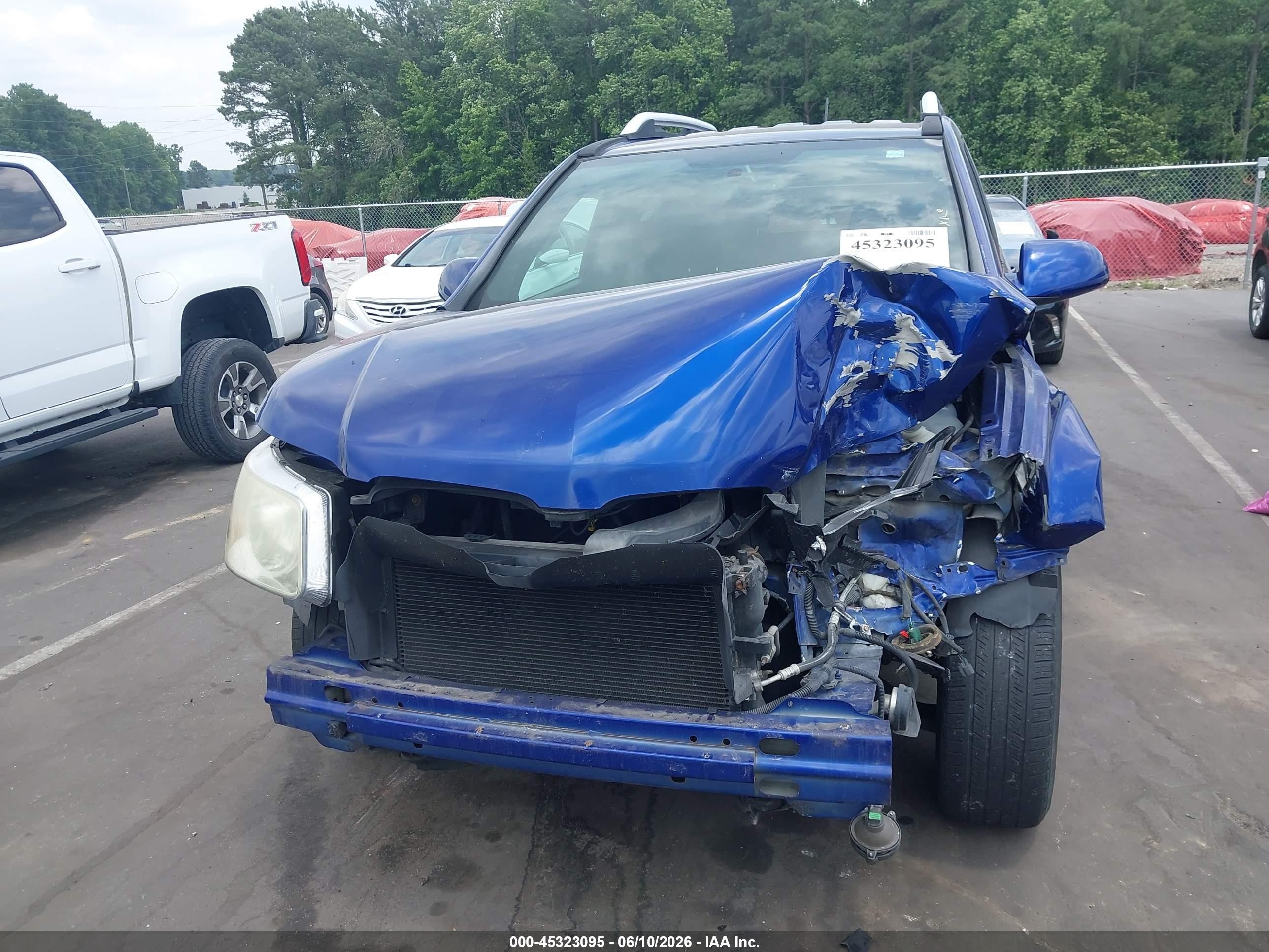 2007 Pontiac Torrent   Blue vin: 2CKDL63F876022575