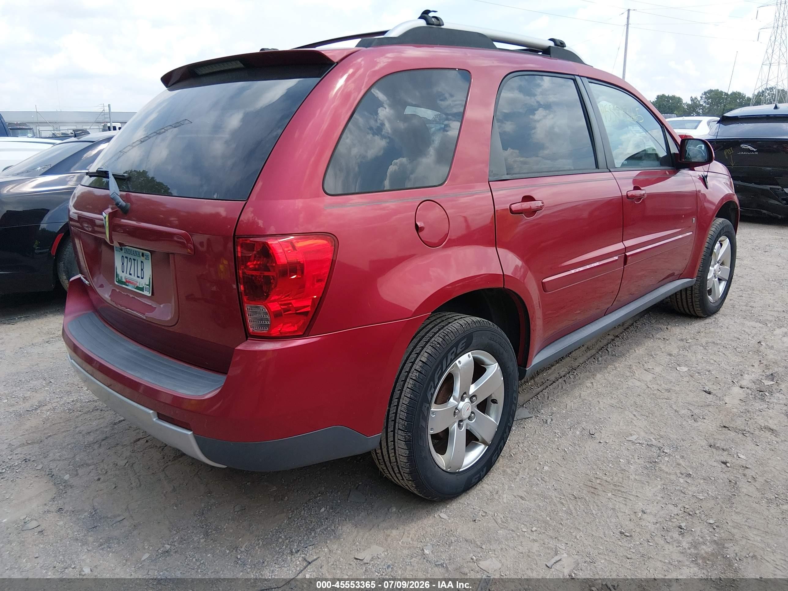 2006 Pontiac Torrent   Red vin: 2CKDL63F966055180