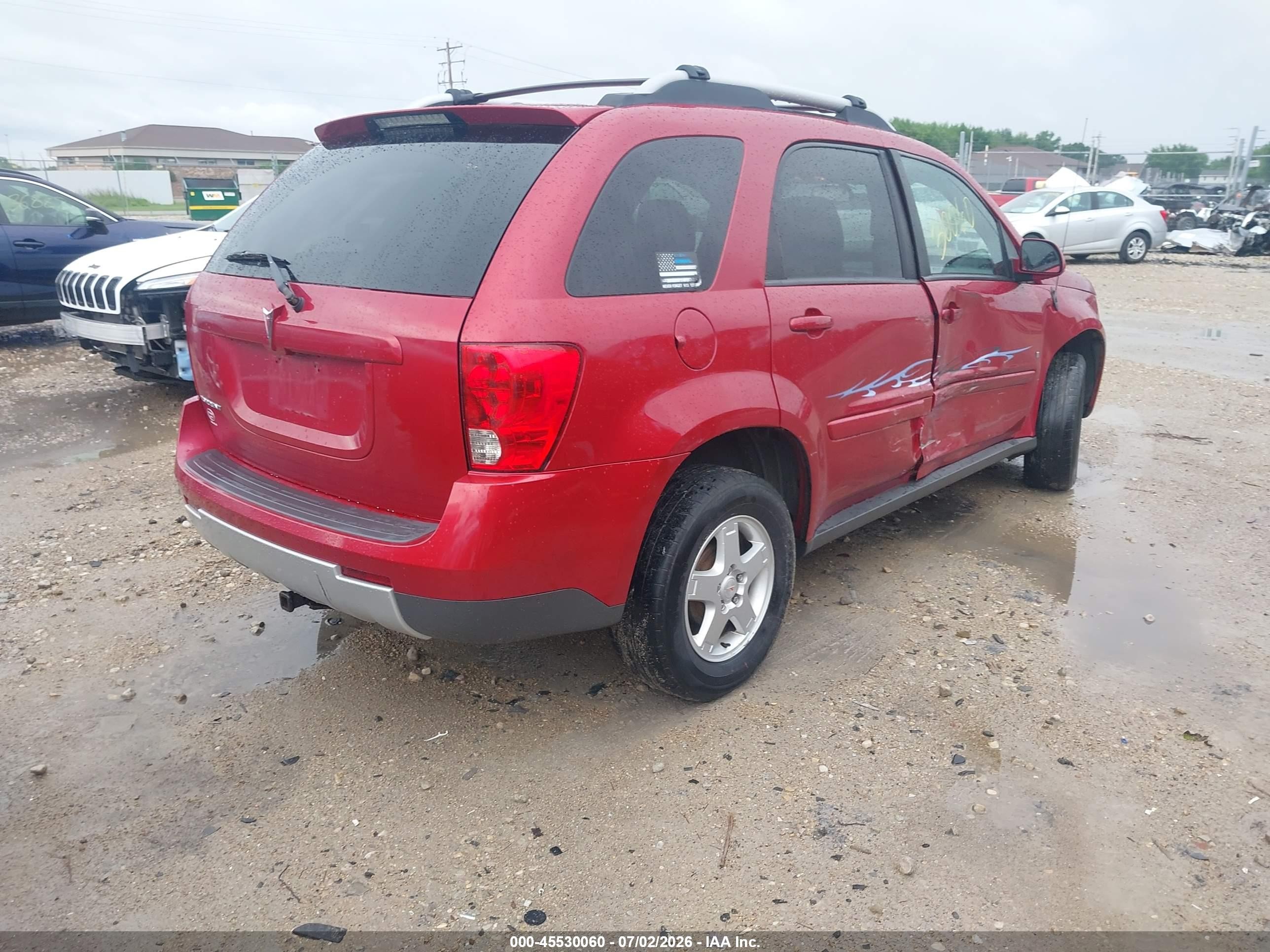 2006 Pontiac Torrent   Red vin: 2CKDL63F966138026