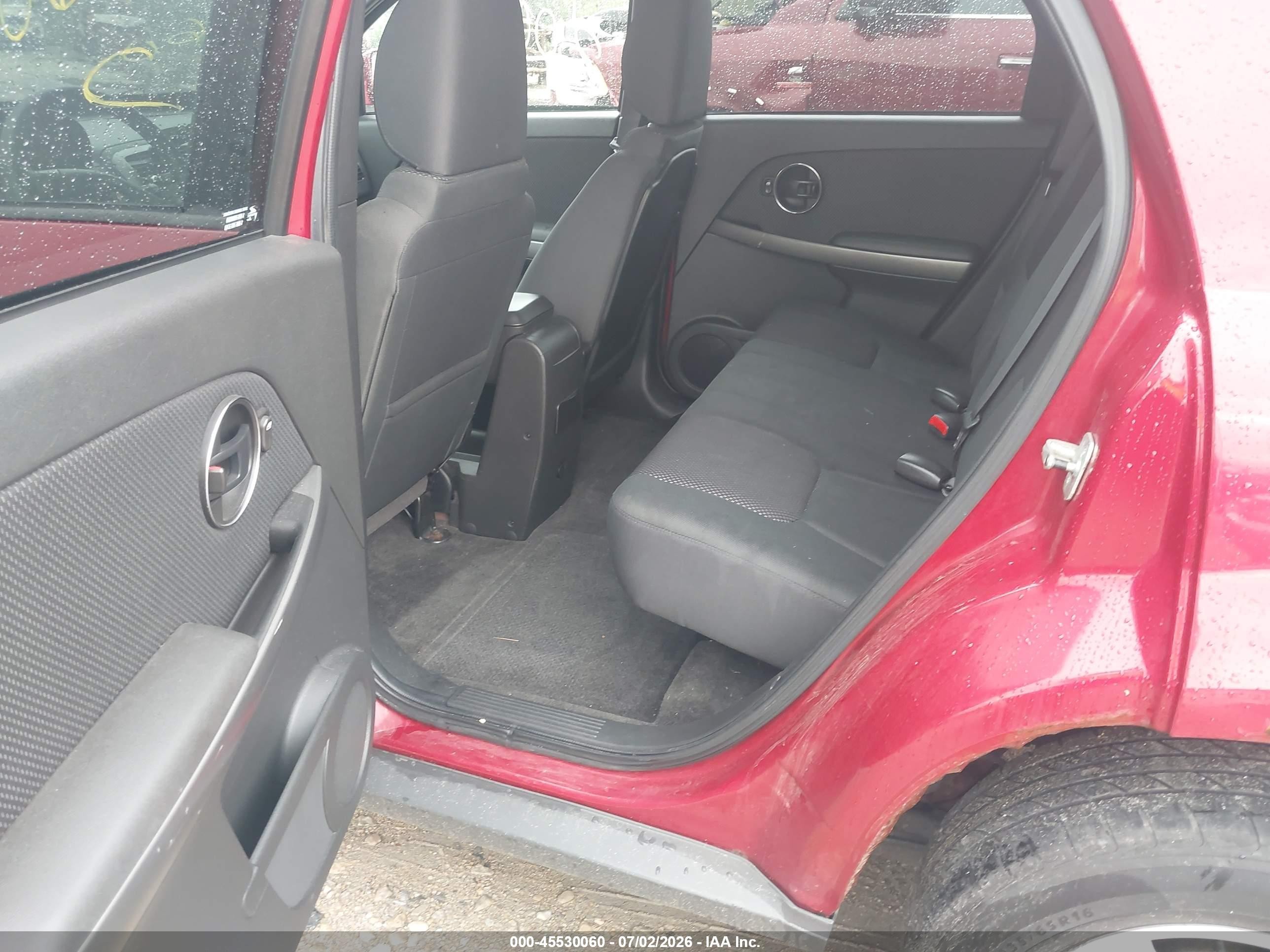 2006 Pontiac Torrent   Red vin: 2CKDL63F966138026