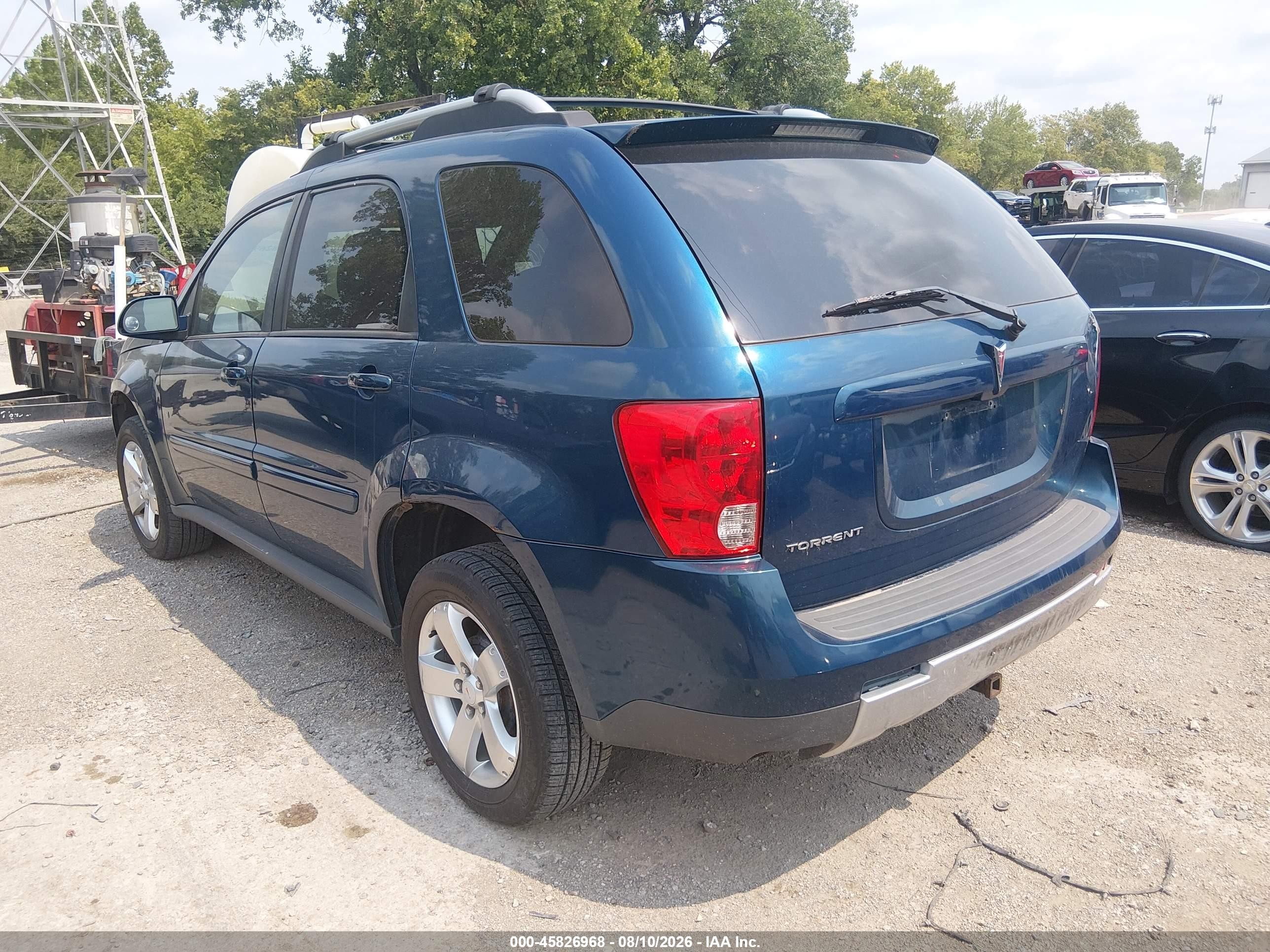 2006 Pontiac Torrent   Синий vin: 2CKDL63F966204073