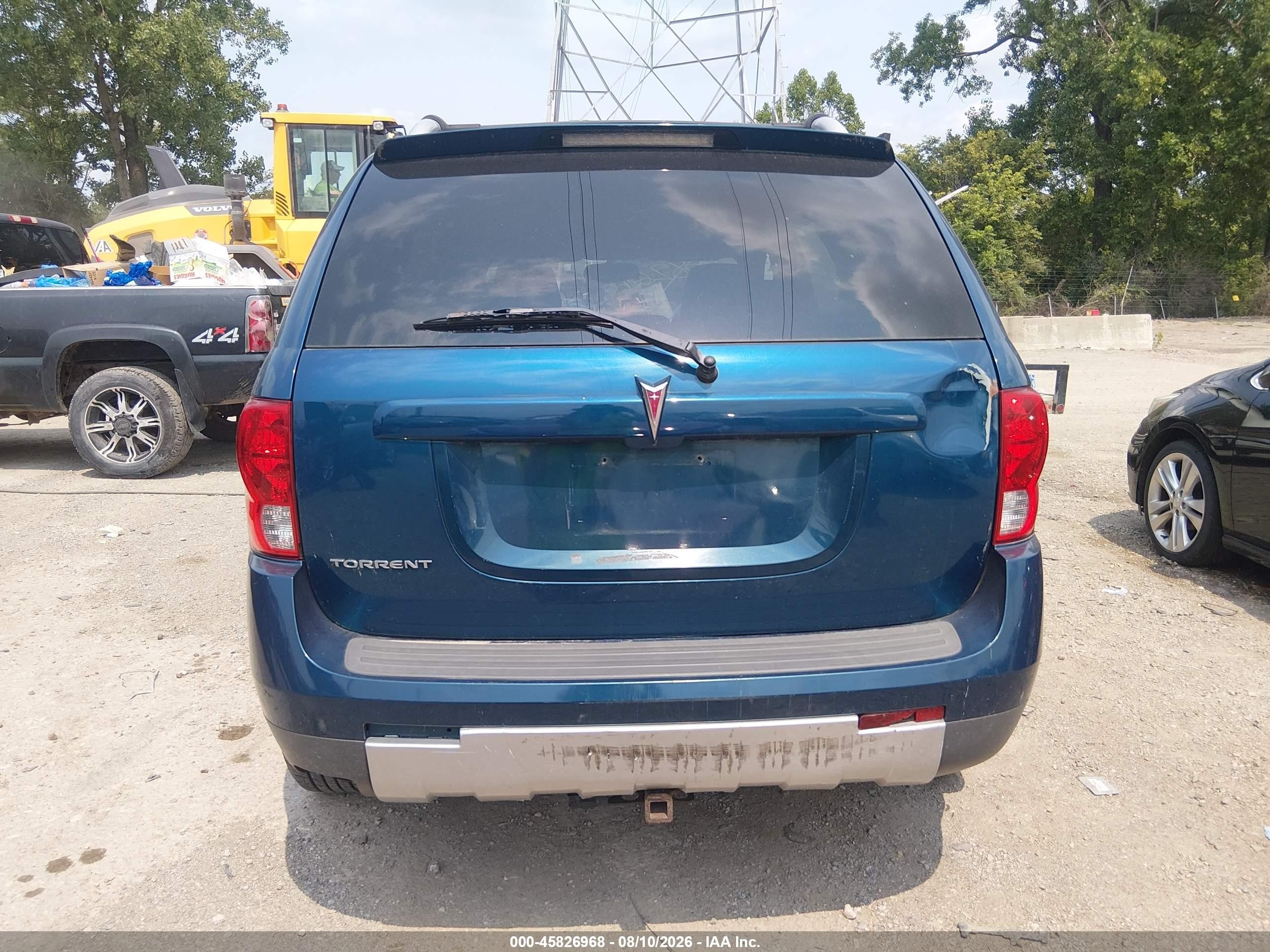 2006 Pontiac Torrent   Синий vin: 2CKDL63F966204073
