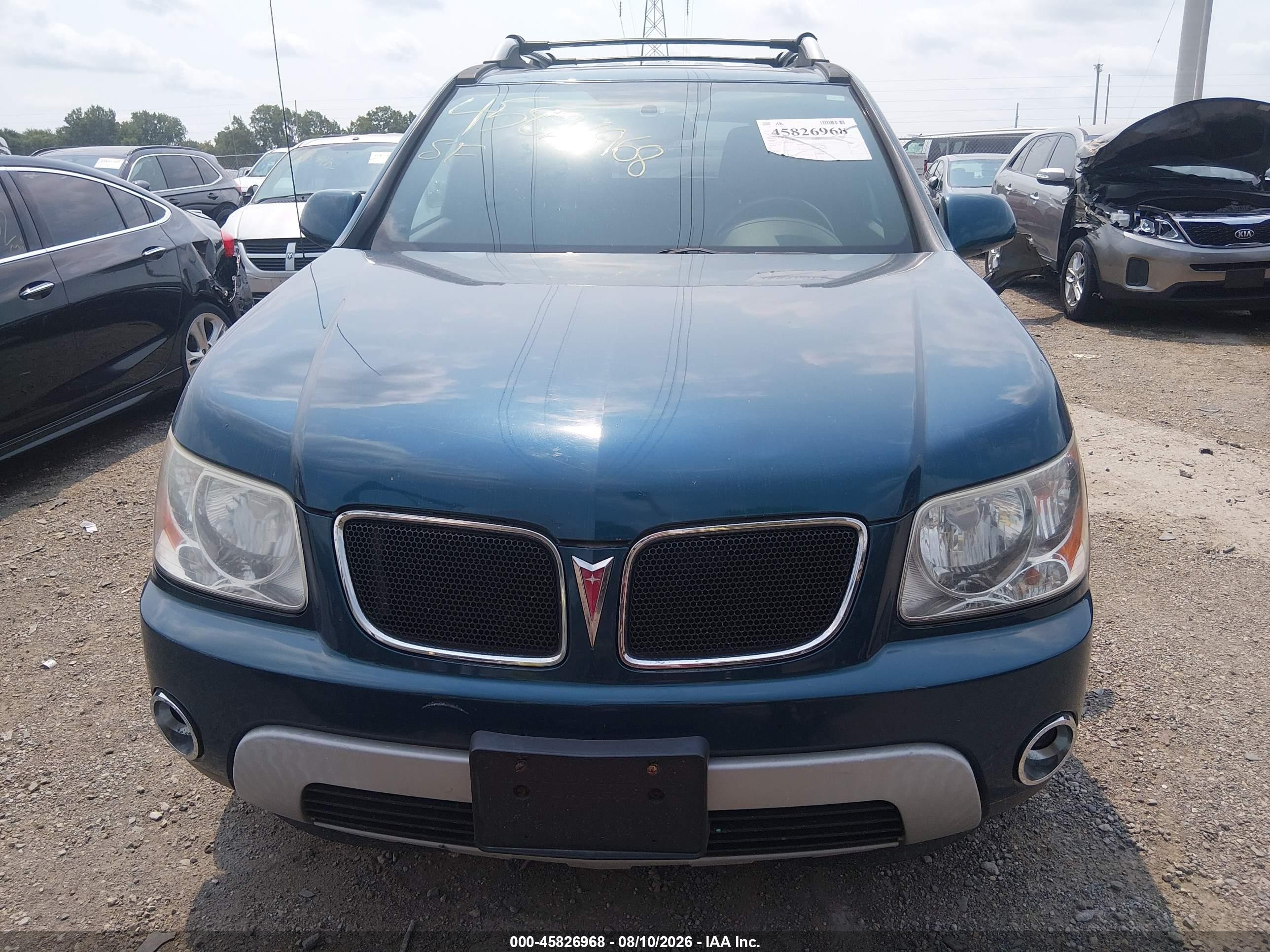 2006 Pontiac Torrent   Синий vin: 2CKDL63F966204073