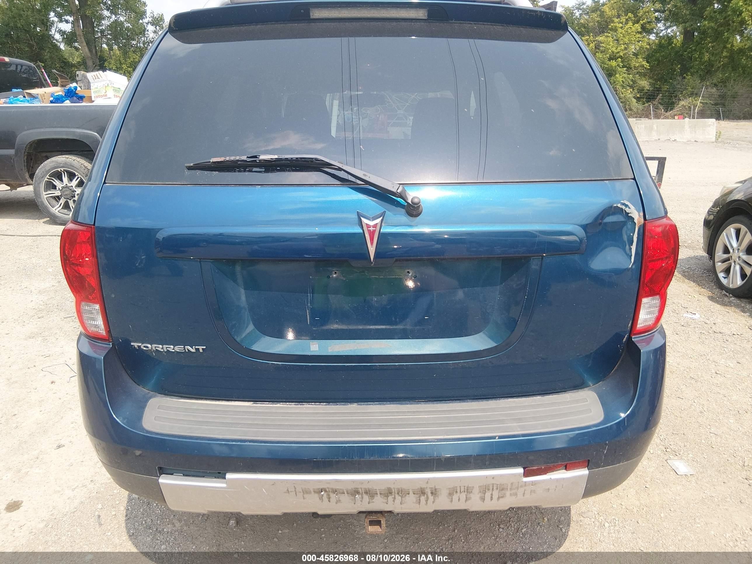 2006 Pontiac Torrent   Синий vin: 2CKDL63F966204073