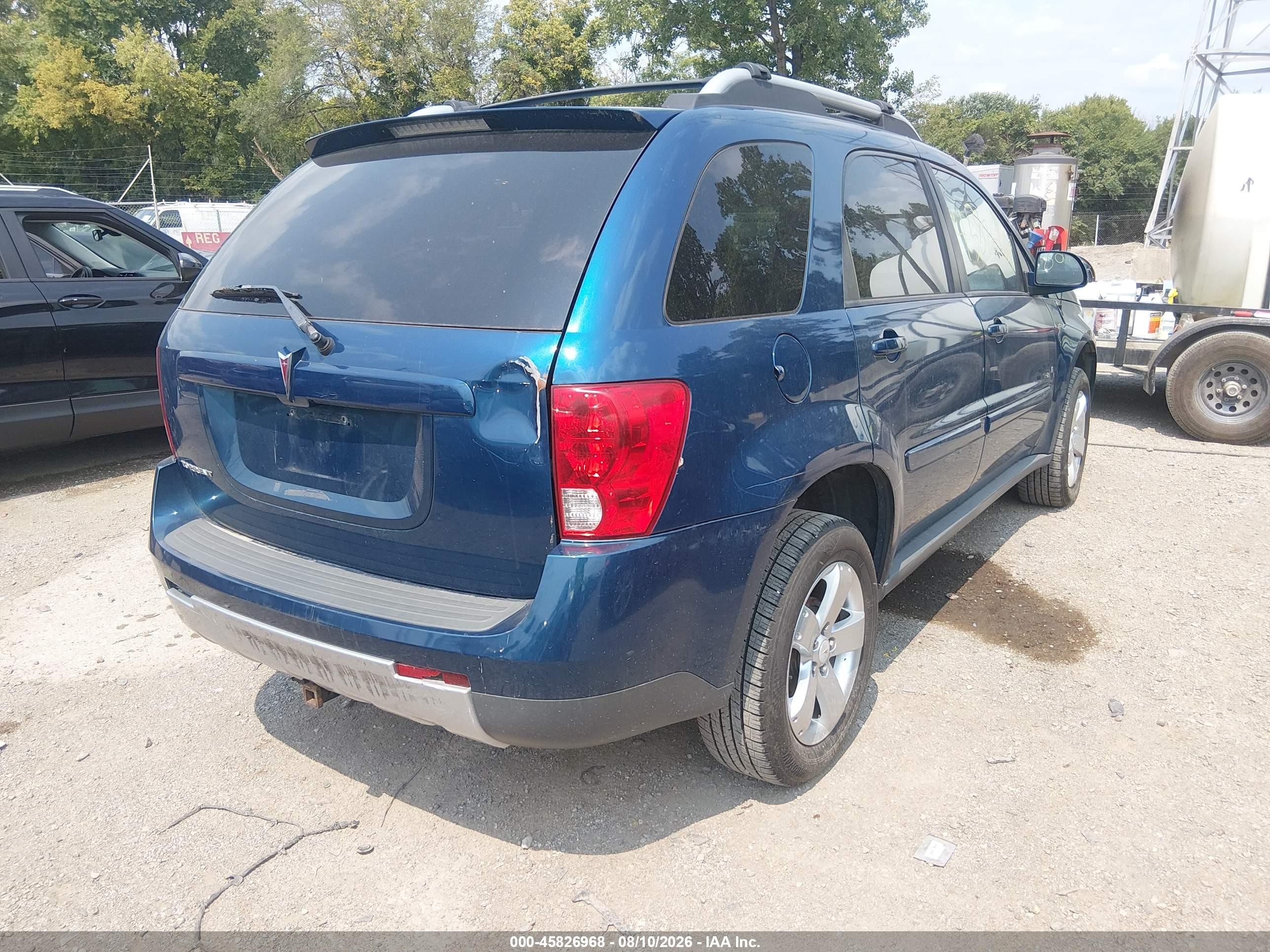2006 Pontiac Torrent   Синий vin: 2CKDL63F966204073