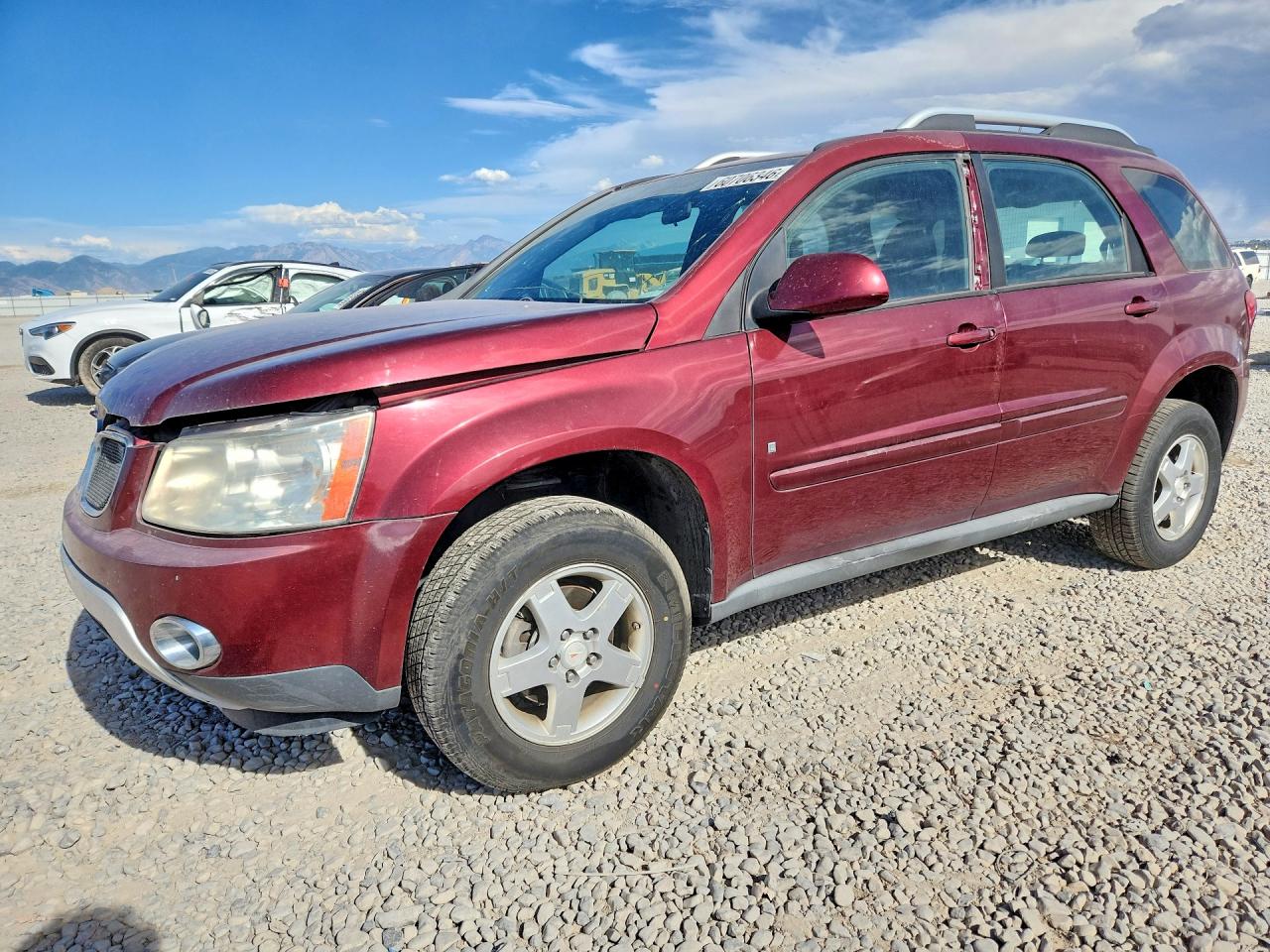 2007 Pontiac Torrent Бордовый vin: 2CKDL63FX76080929