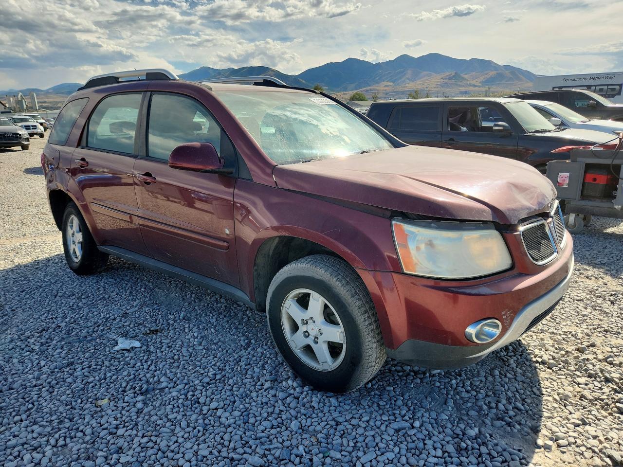 2007 Pontiac Torrent Бордовый vin: 2CKDL63FX76080929