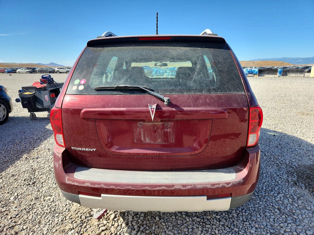 2007 Pontiac Torrent Бордовый vin: 2CKDL63FX76080929
