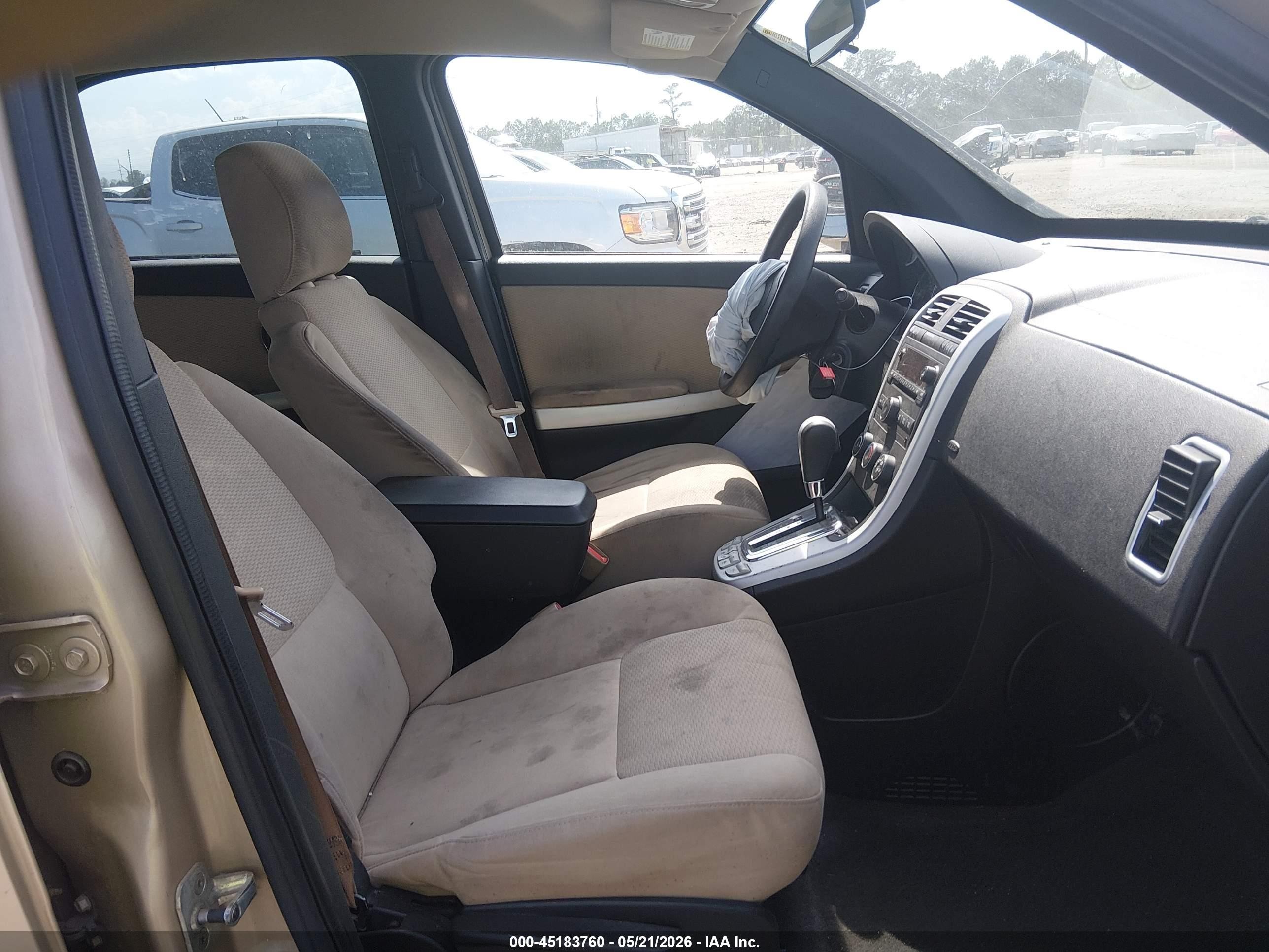2007 Pontiac Torrent   Бежевый vin: 2CKDL63FX76081188