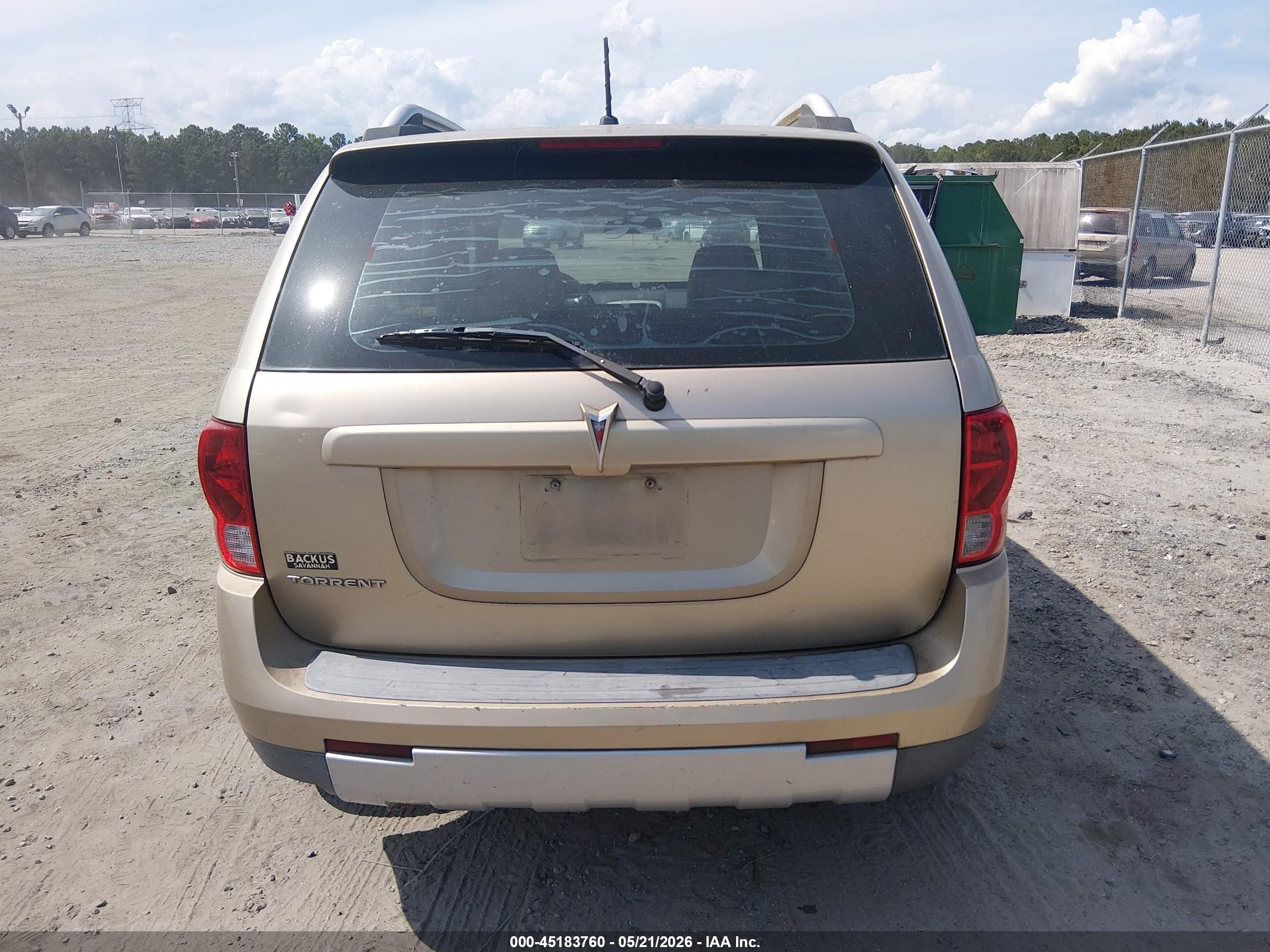 2007 Pontiac Torrent   Бежевый vin: 2CKDL63FX76081188