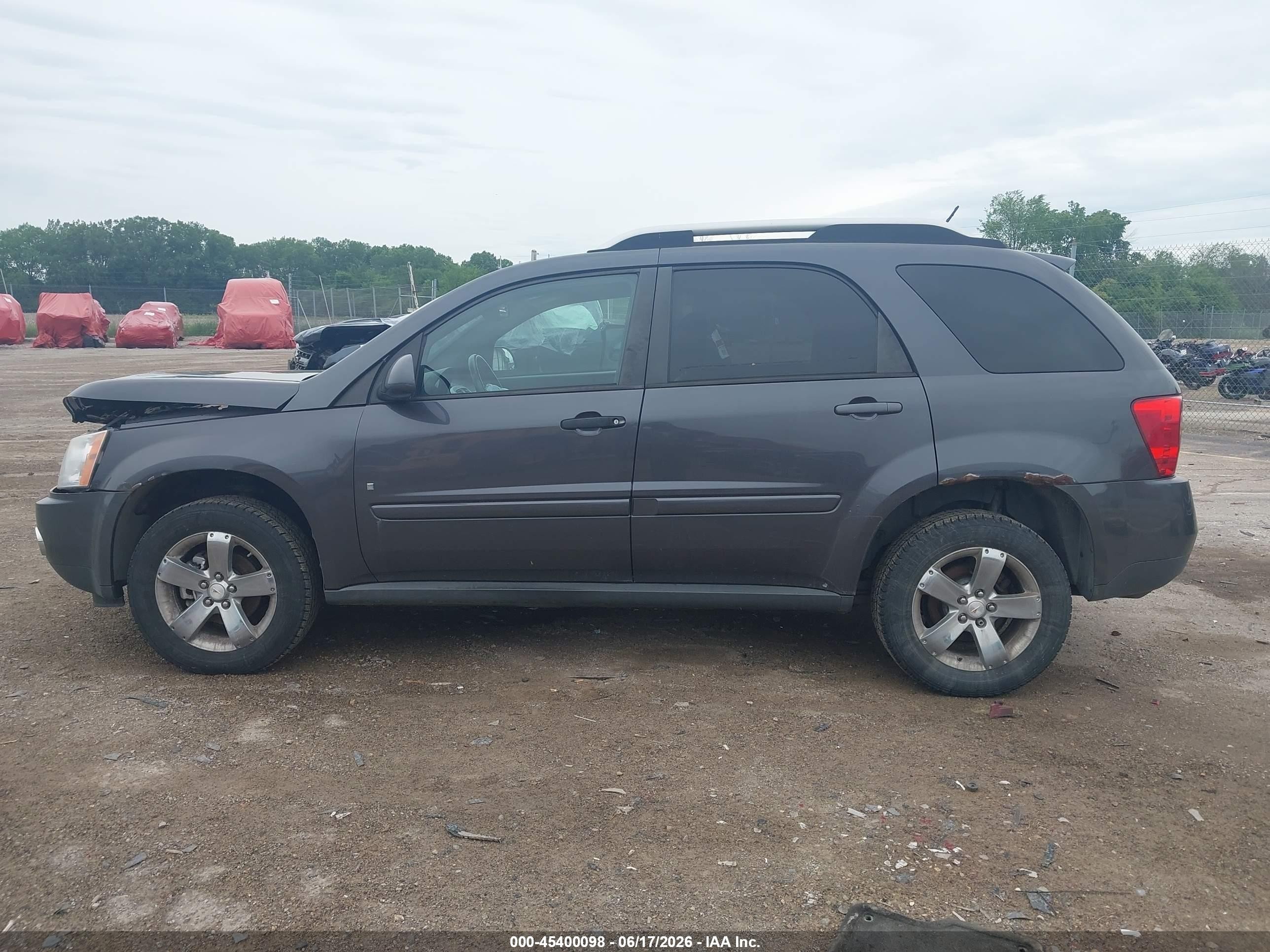 2007 Pontiac Torrent   Gray vin: 2CKDL63FX76087041