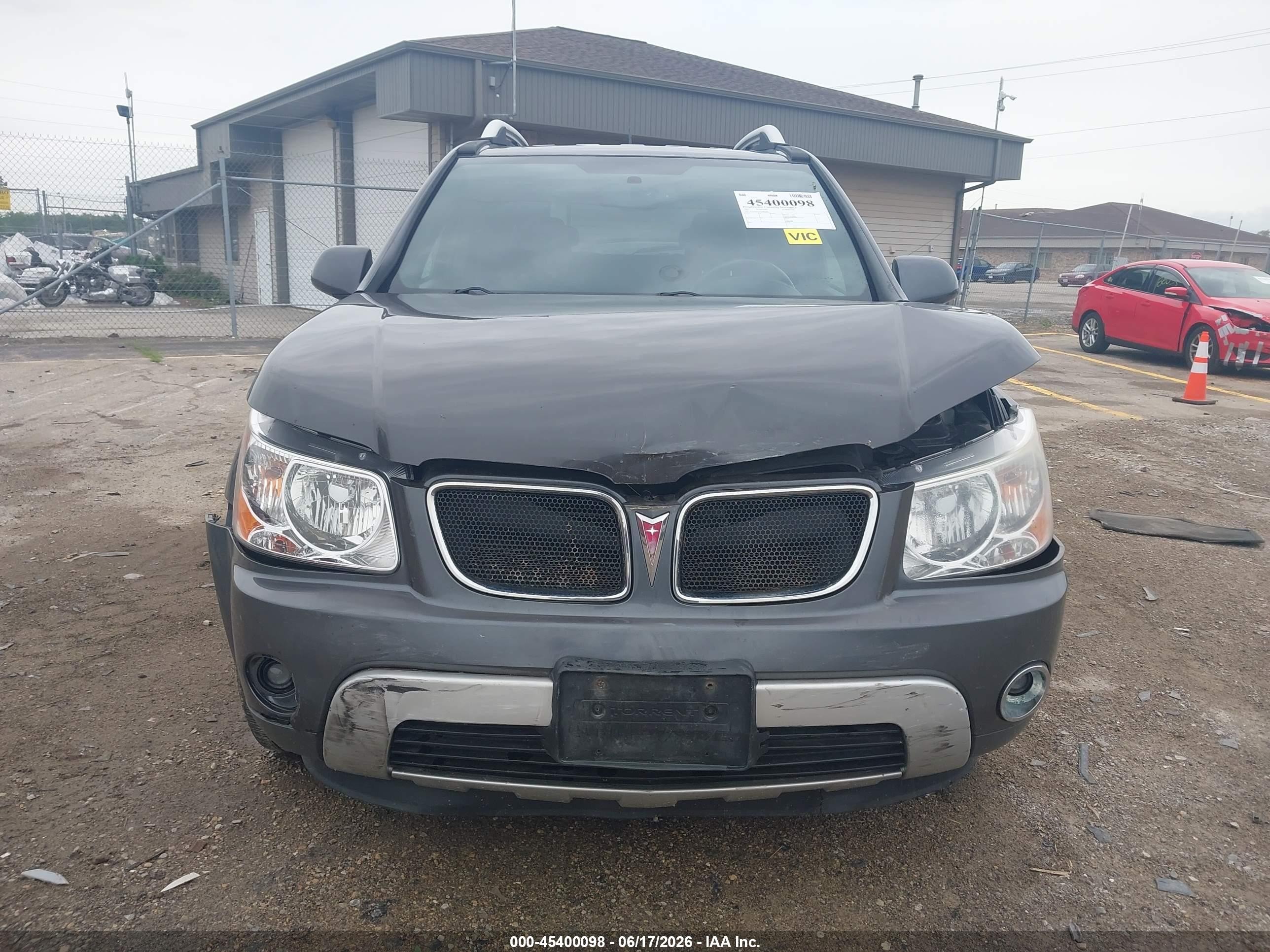 2007 Pontiac Torrent   Gray vin: 2CKDL63FX76087041