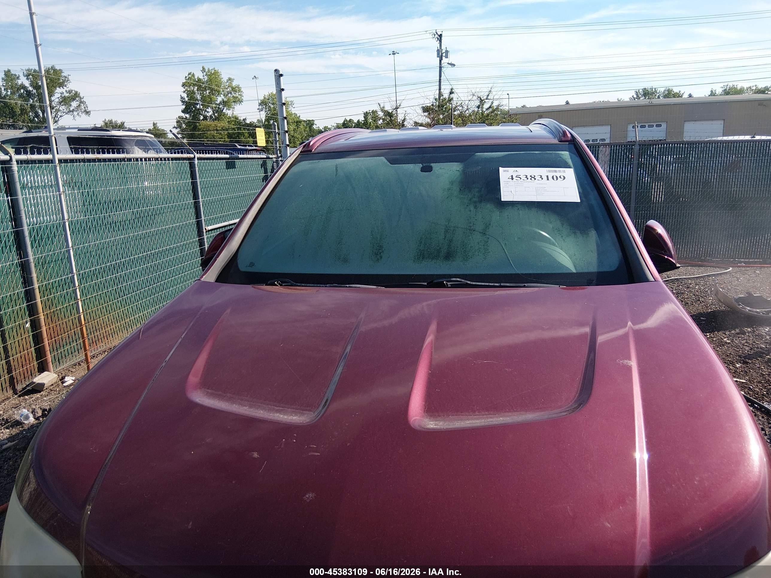 2008 Pontiac Torrent Gxp Red vin: 2CKDL737086007293