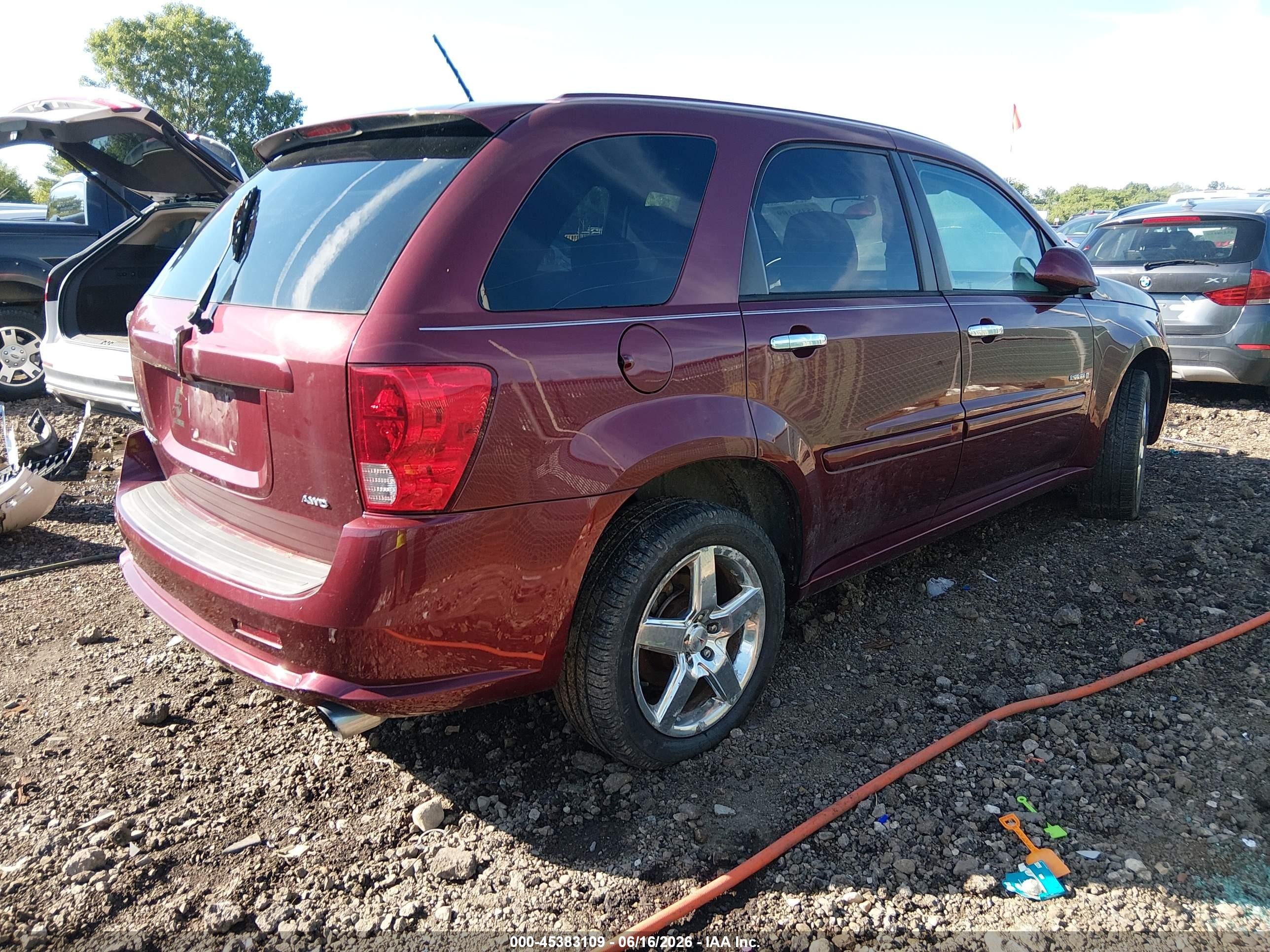 2008 Pontiac Torrent Gxp Red vin: 2CKDL737086007293