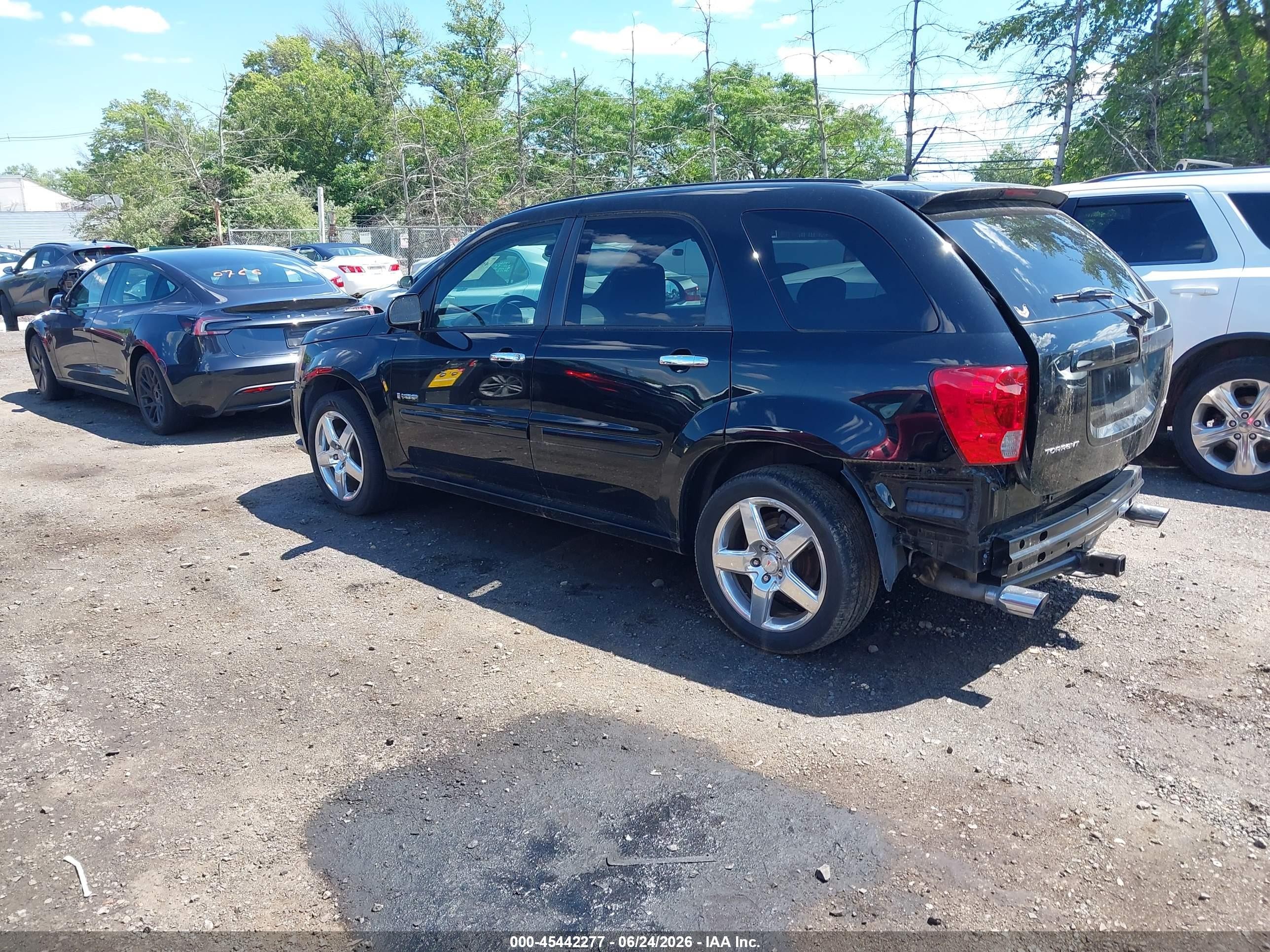 2008 Pontiac Torrent Gxp Черный vin: 2CKDL737486022962