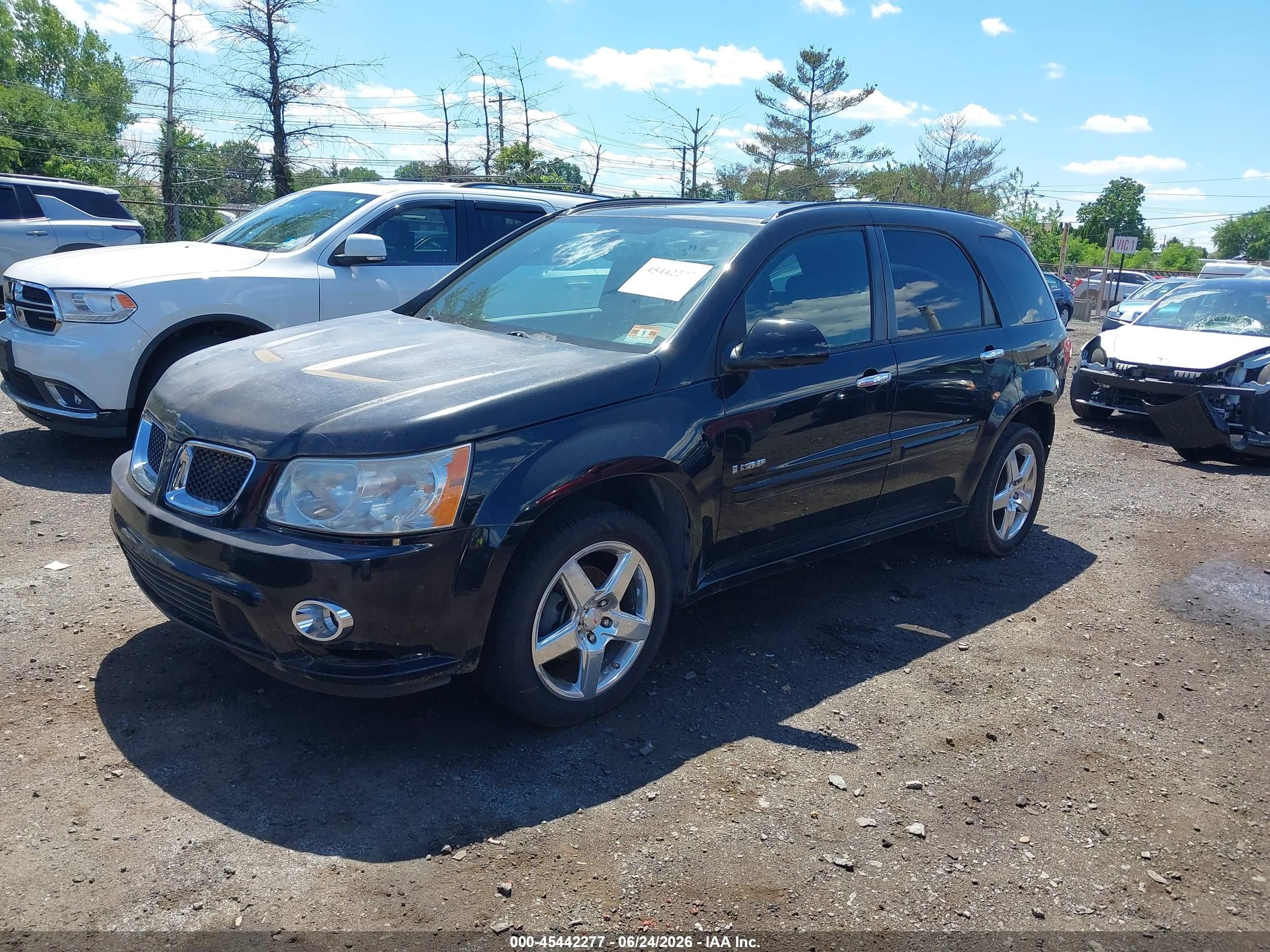 2008 Pontiac Torrent Gxp Черный vin: 2CKDL737486022962