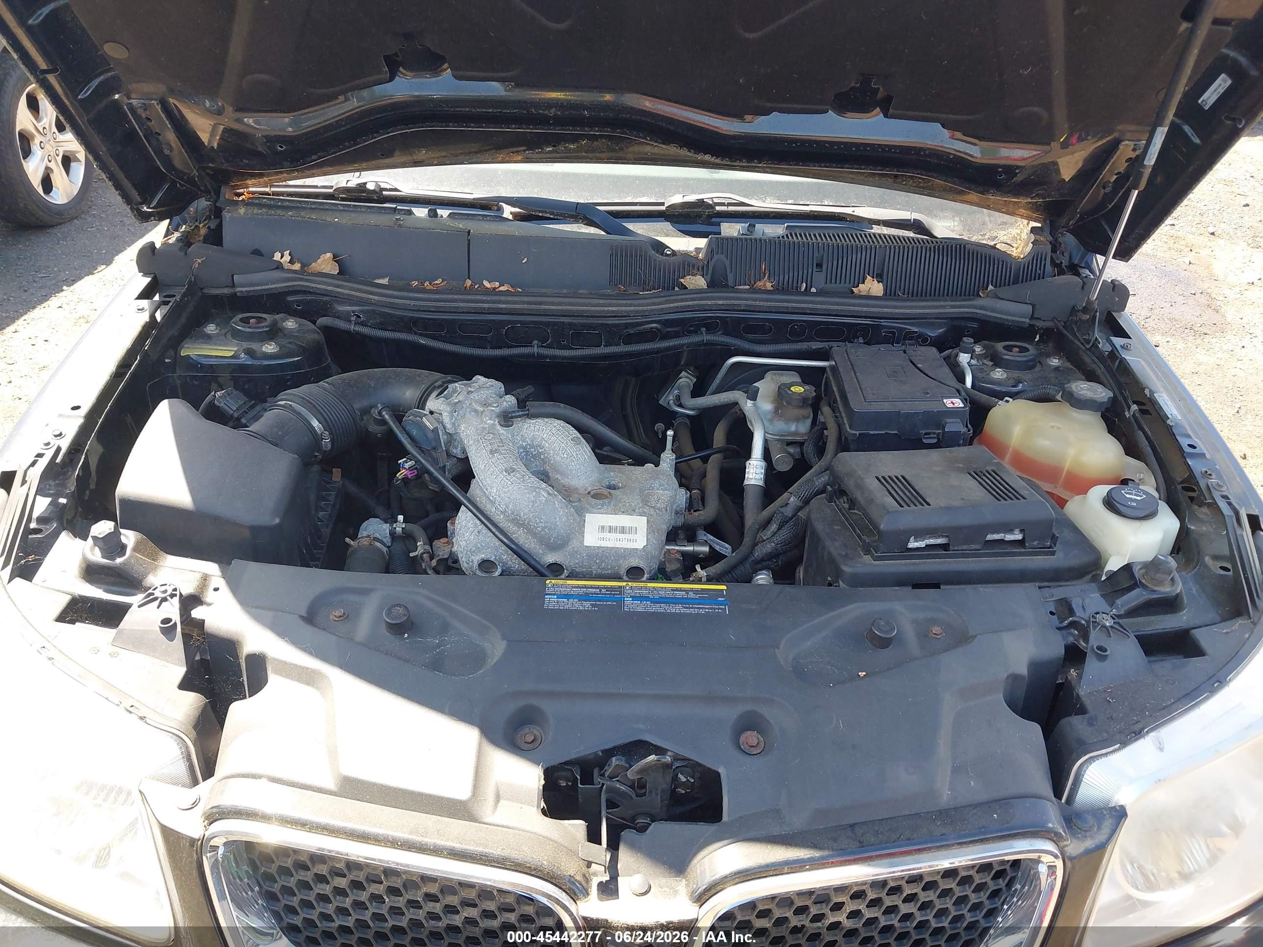 2008 Pontiac Torrent Gxp Черный vin: 2CKDL737486022962