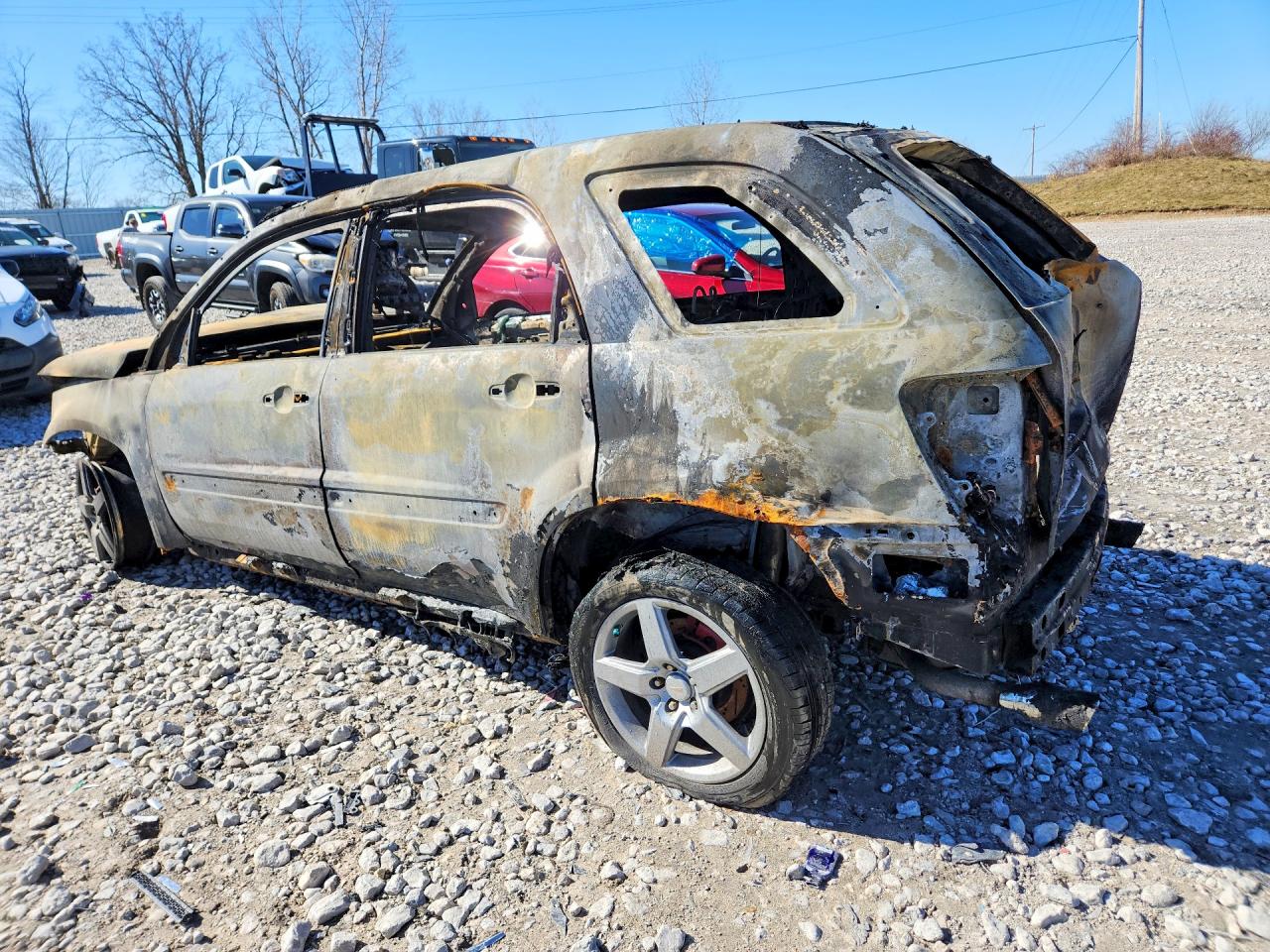 2008 Pontiac Torrent Gxp Burn vin: 2CKDL737X86007477