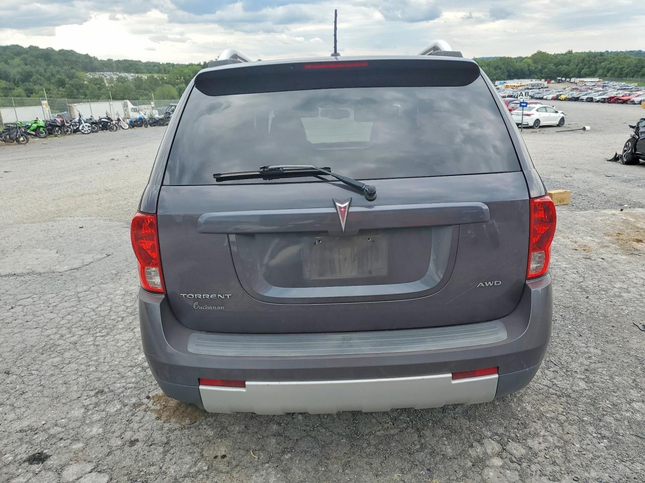2007 Pontiac Torrent Серый vin: 2CKDL73F076061019